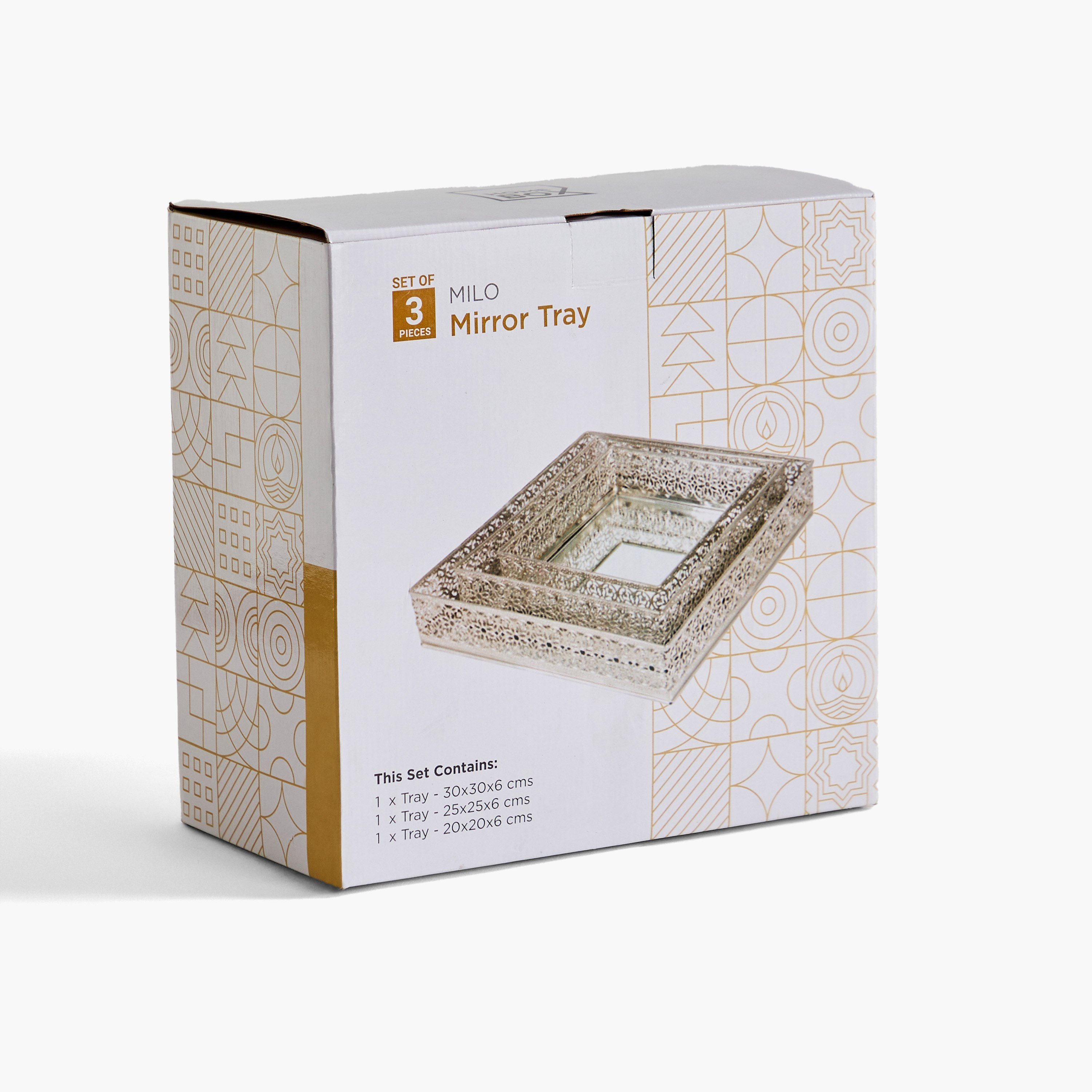 Milo 3-Piece Metal Square Perforated Mirror Tray Set-hbxhomeware-hbxdecorandfurnishings-image-5