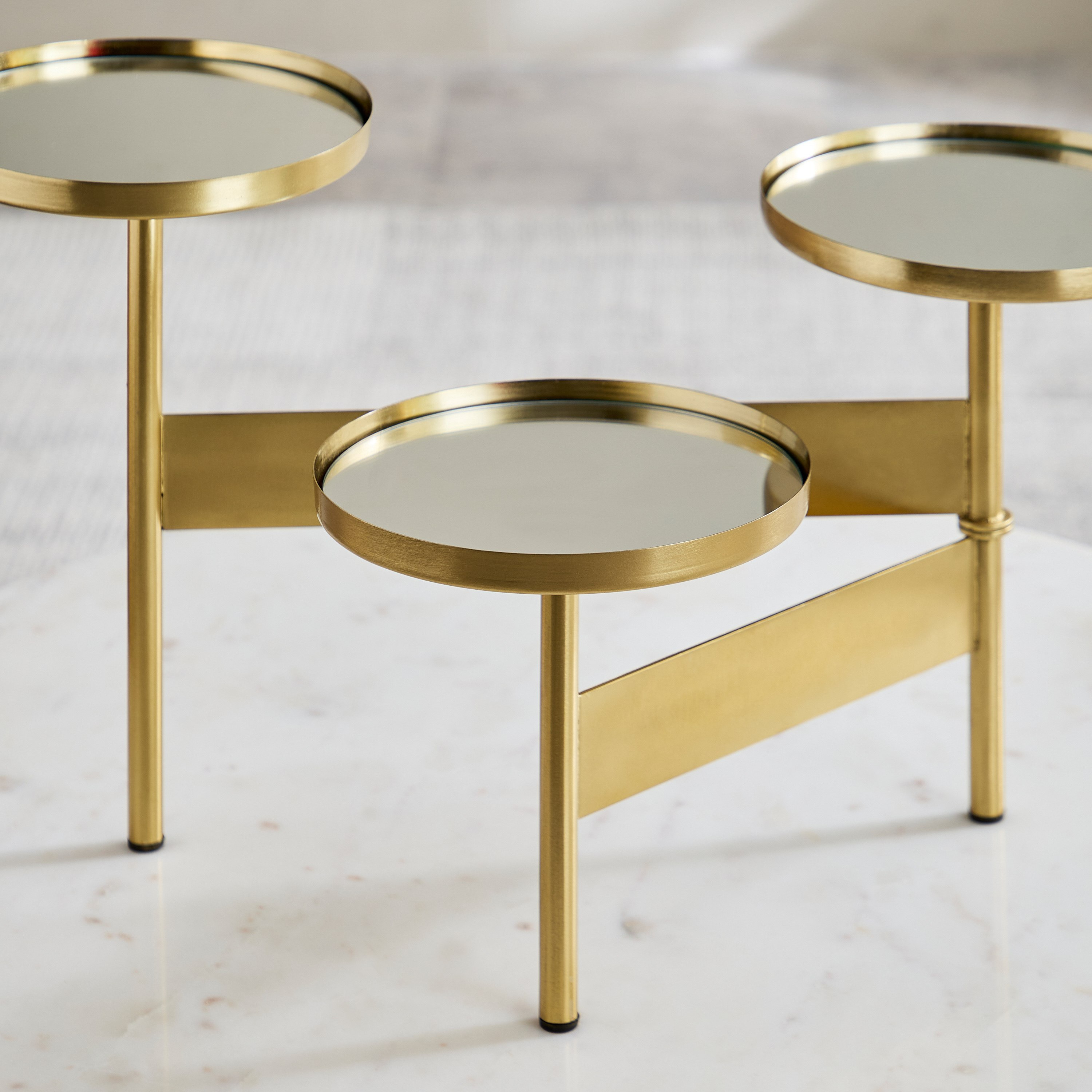 حامل ديكور معدن 3 طوابق بِمرآة من ميلو - 45x57x32 سم-PROMO_HB_AE_B1G1_250925-image-3