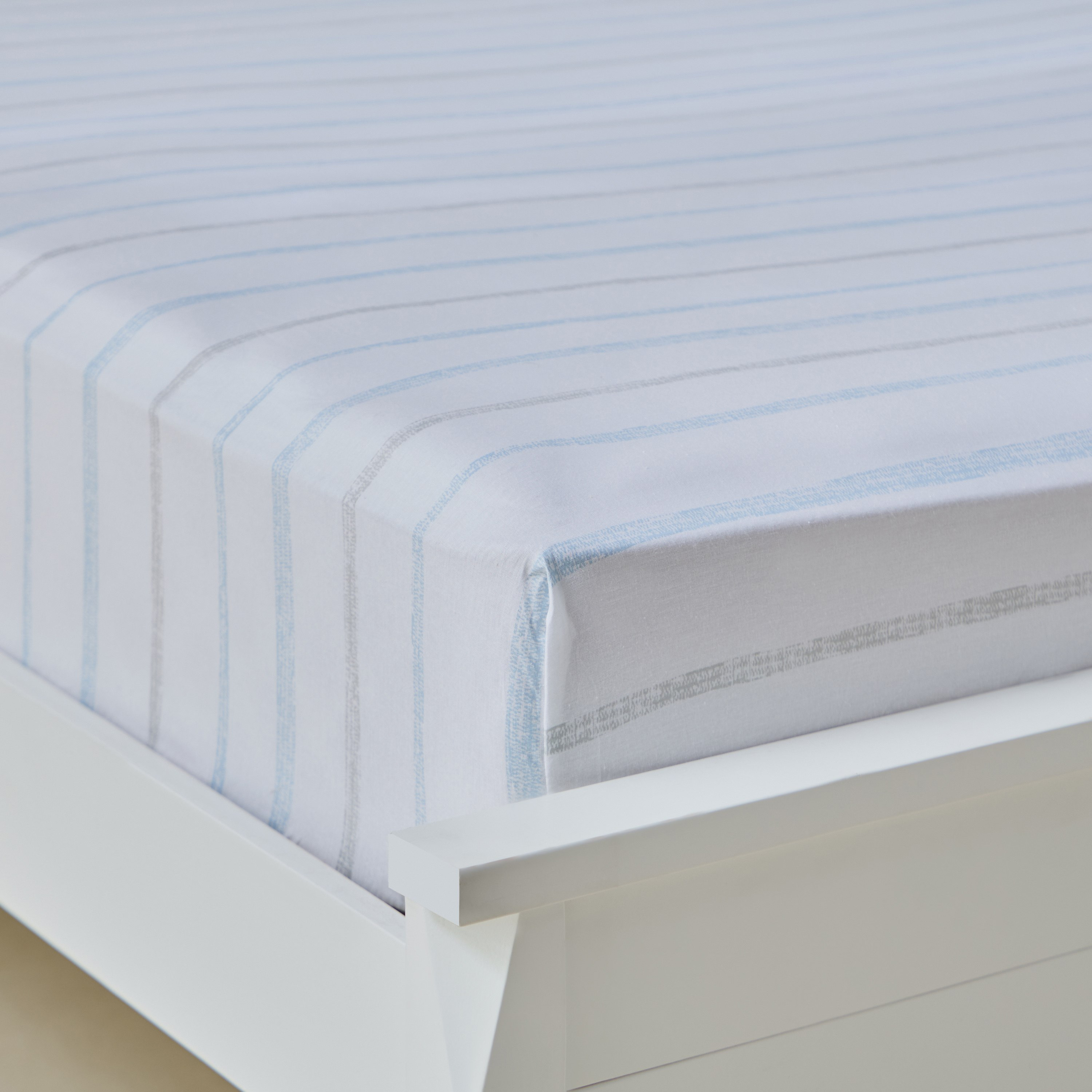 شرشف مطاطي كوين قطن بطبعات جاسون من أورورا - 150x200+33 سم-hbxhomeware-hbxbedroom-image-4