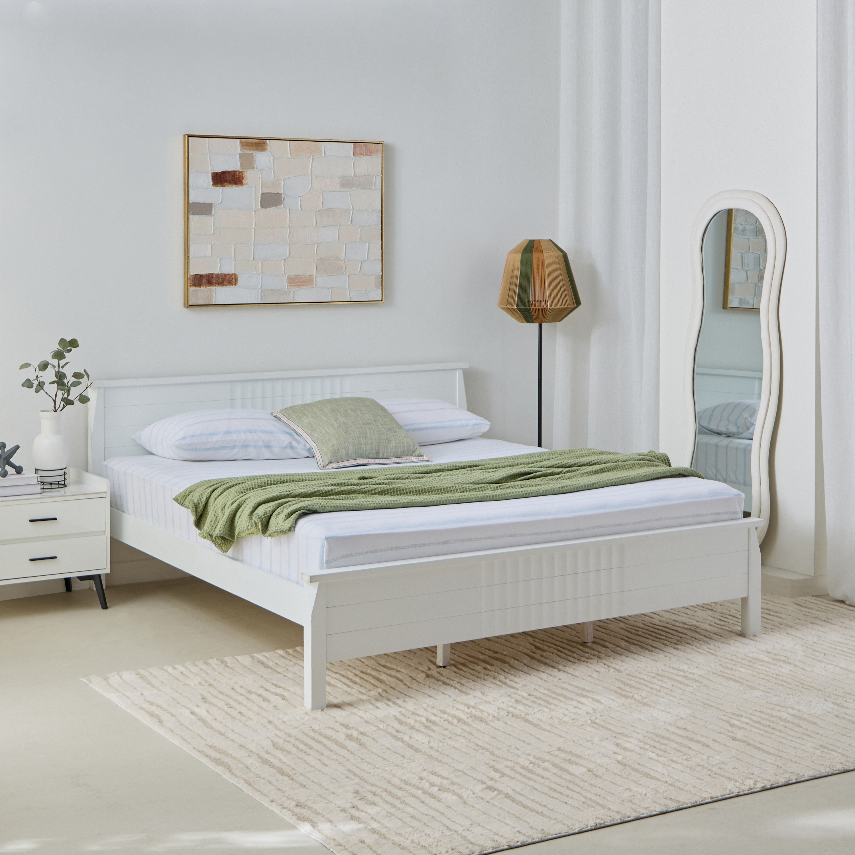 Aurora Jason Printed Cotton King Fitted Sheet - 180x200+33 cm-hbxhomeware-hbxbedroom-image-7