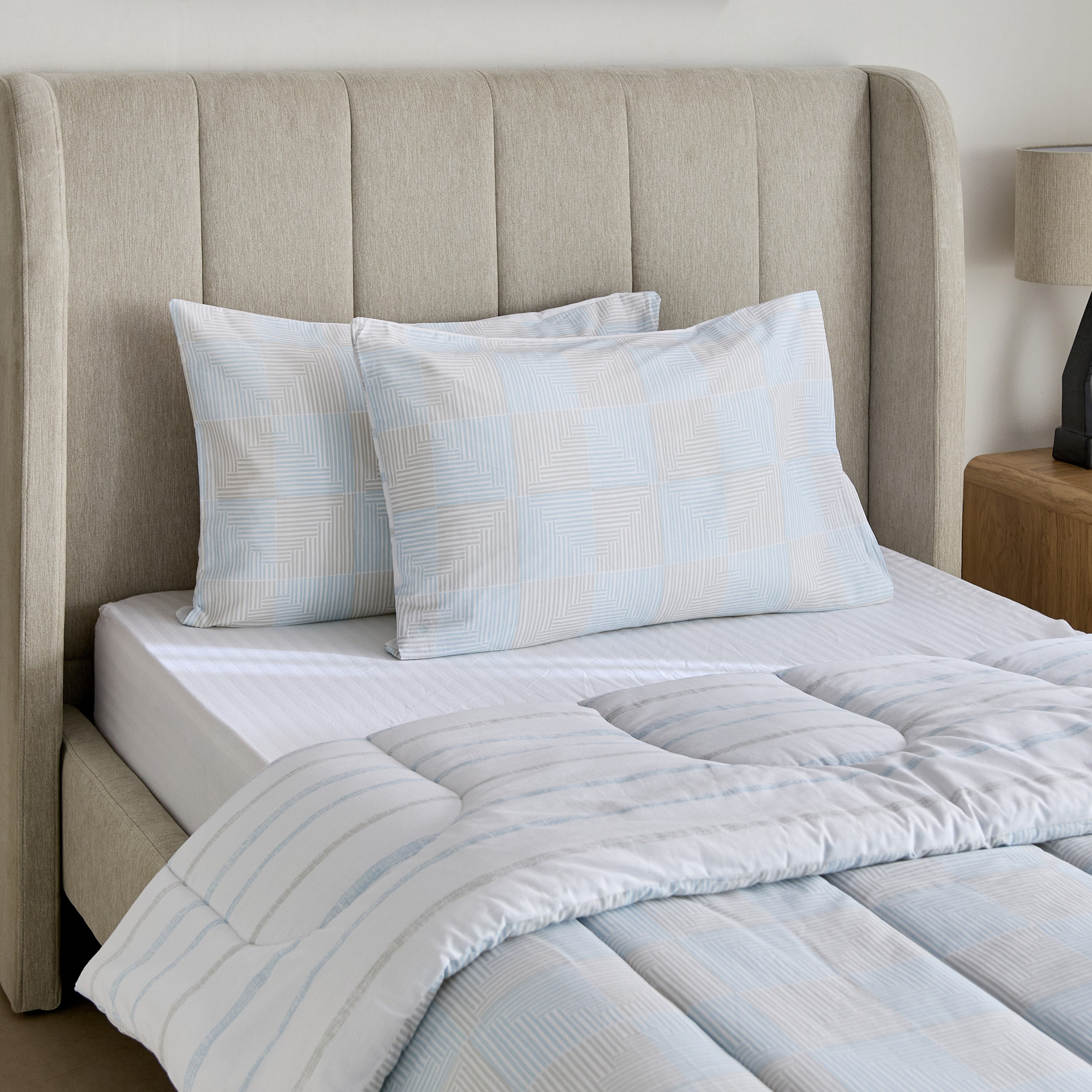 Aurora Jason 3-Piece Printed Cotton Twin Comforter Set - 160x220 cm-hbxhomeware-hbxkidsandyouth-image-1