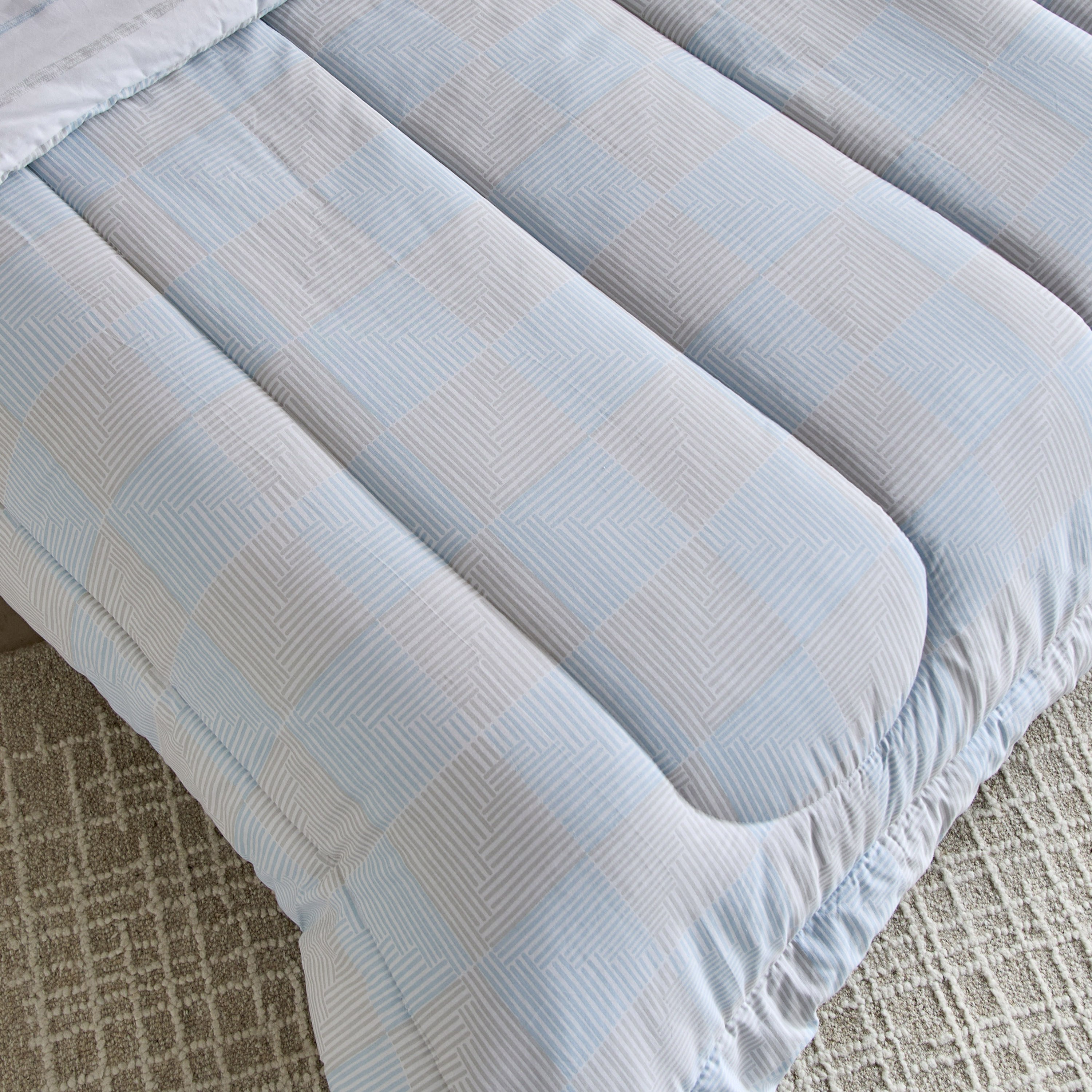 Aurora Jason 3-Piece Printed Cotton Twin Comforter Set - 160x220 cm-hbxhomeware-hbxkidsandyouth-image-5