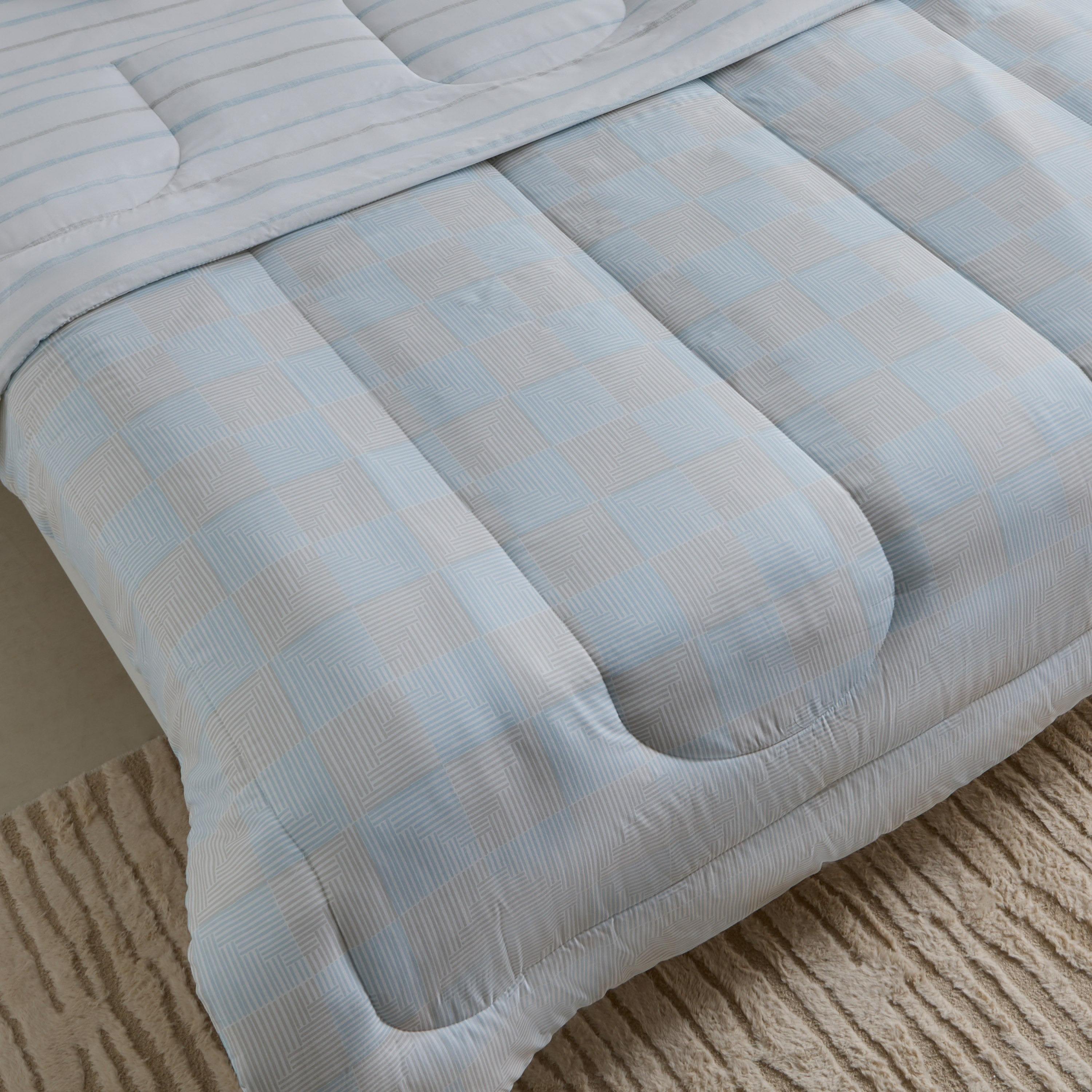 Aurora Jason 5-Piece Printed Cotton Queen Comforter Set - 200x240 cm-hbxhomeware-hbxbedroom-image-5
