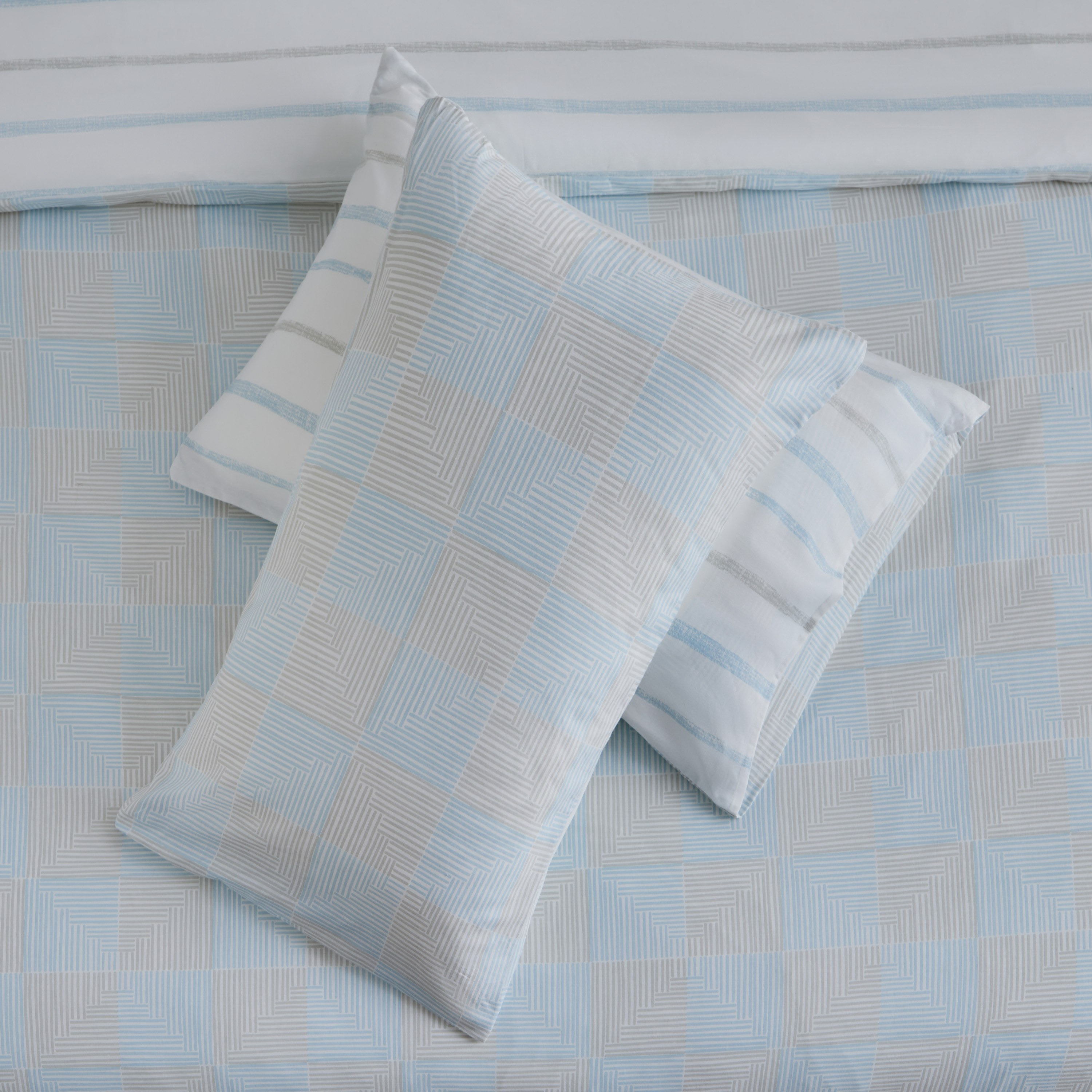 Aurora Jason 5-Piece Printed Cotton Queen Comforter Set - 200x240 cm-hbxhomeware-hbxbedroom-image-6