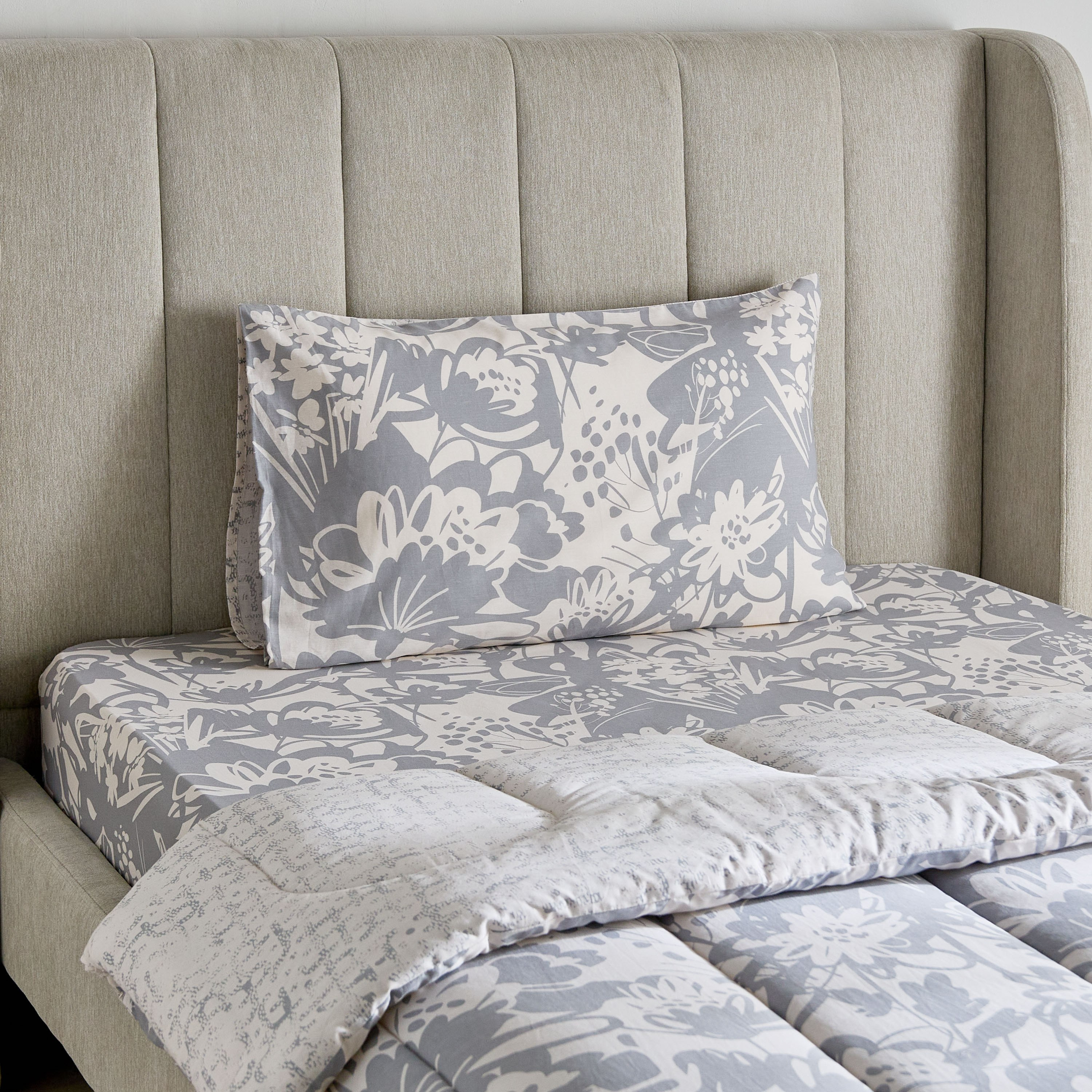 طقم لحاف فردي قطن بطبعات قطعتين هيا من أورورا - 135x220 سم-hbxhomeware-hbxkidsandyouth-image-1