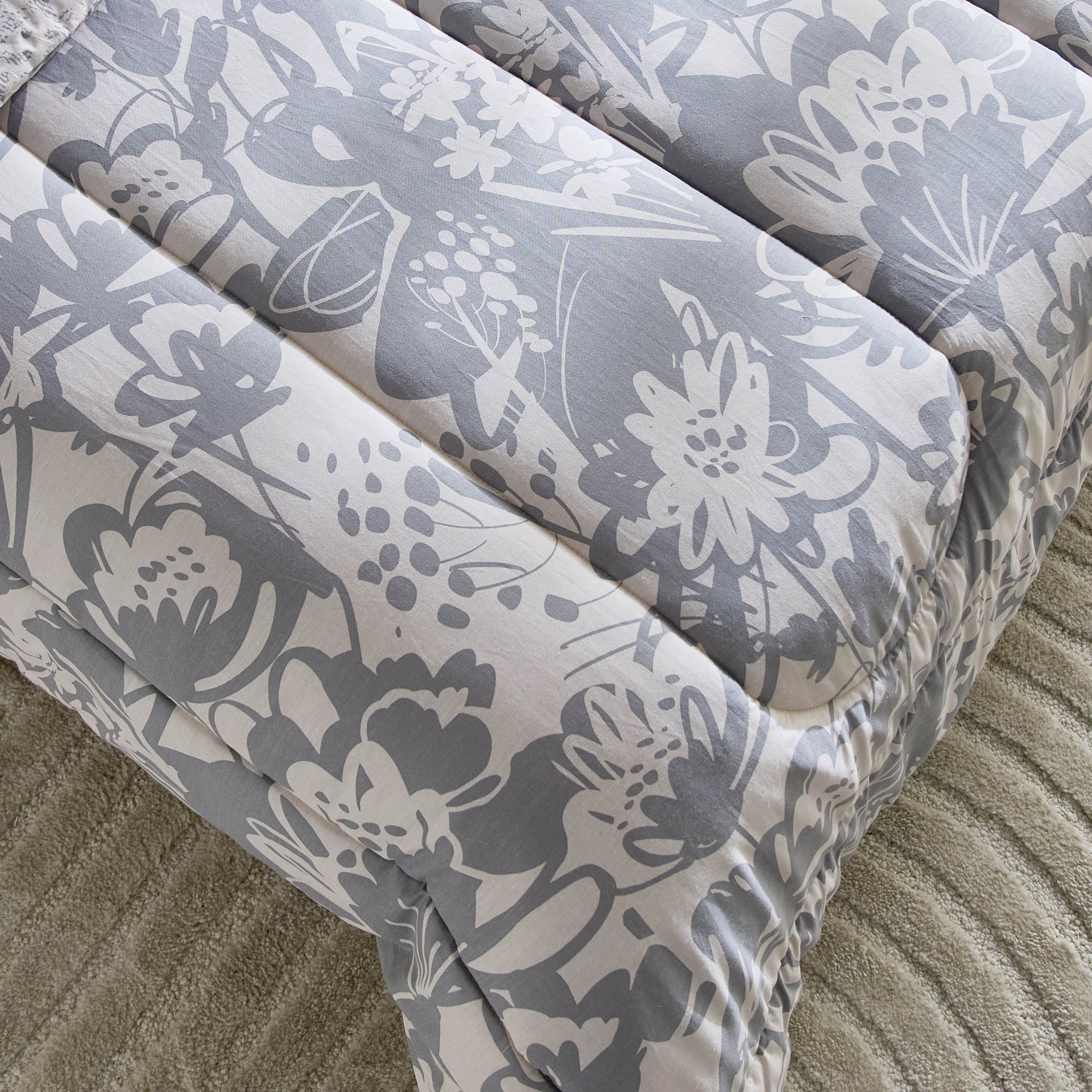 Aurora Heya 3-Piece Printed Cotton Twin Comforter Set - 160x220 cm-hbxhomeware-hbxkidsandyouth-image-5