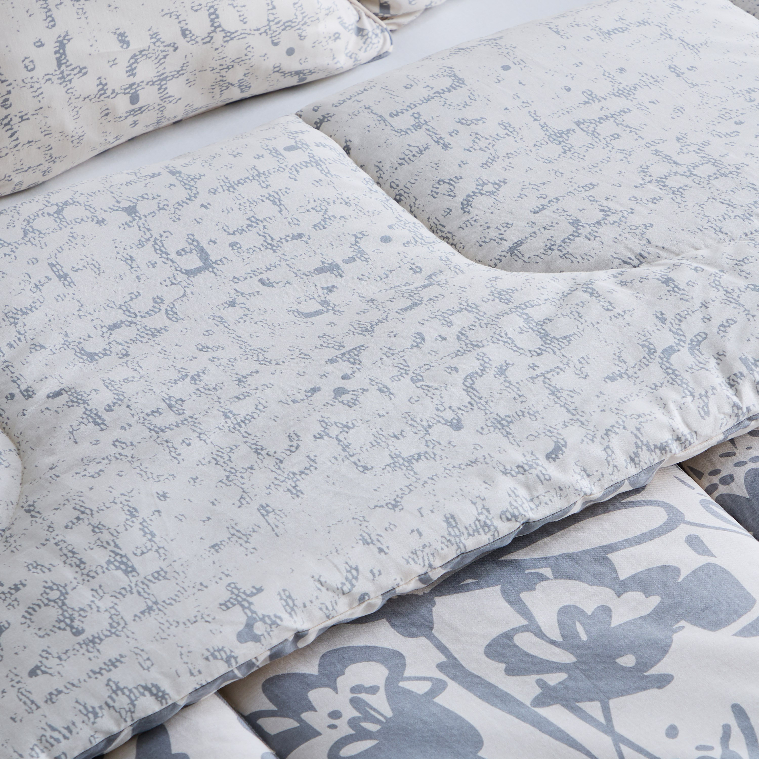 Aurora Heya 5-Piece Printed Cotton Queen Comforter Set - 200x240 cm-hbxhomeware-hbxbedroom-image-4