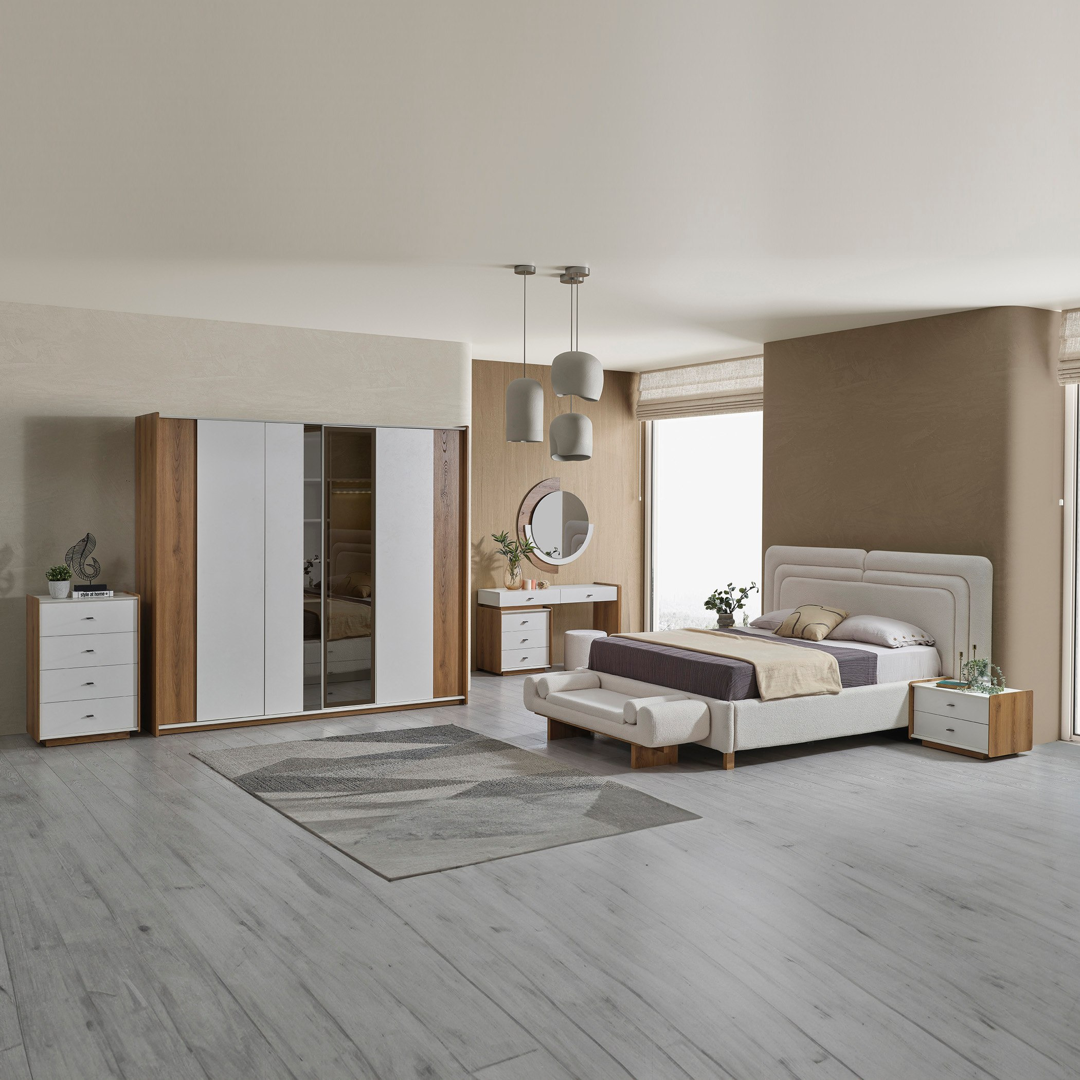 خزانة ملابس بـ6 أبواب و3 أدراج ومرآة من كابريس-hbxfurniture-wardrobes-image-7
