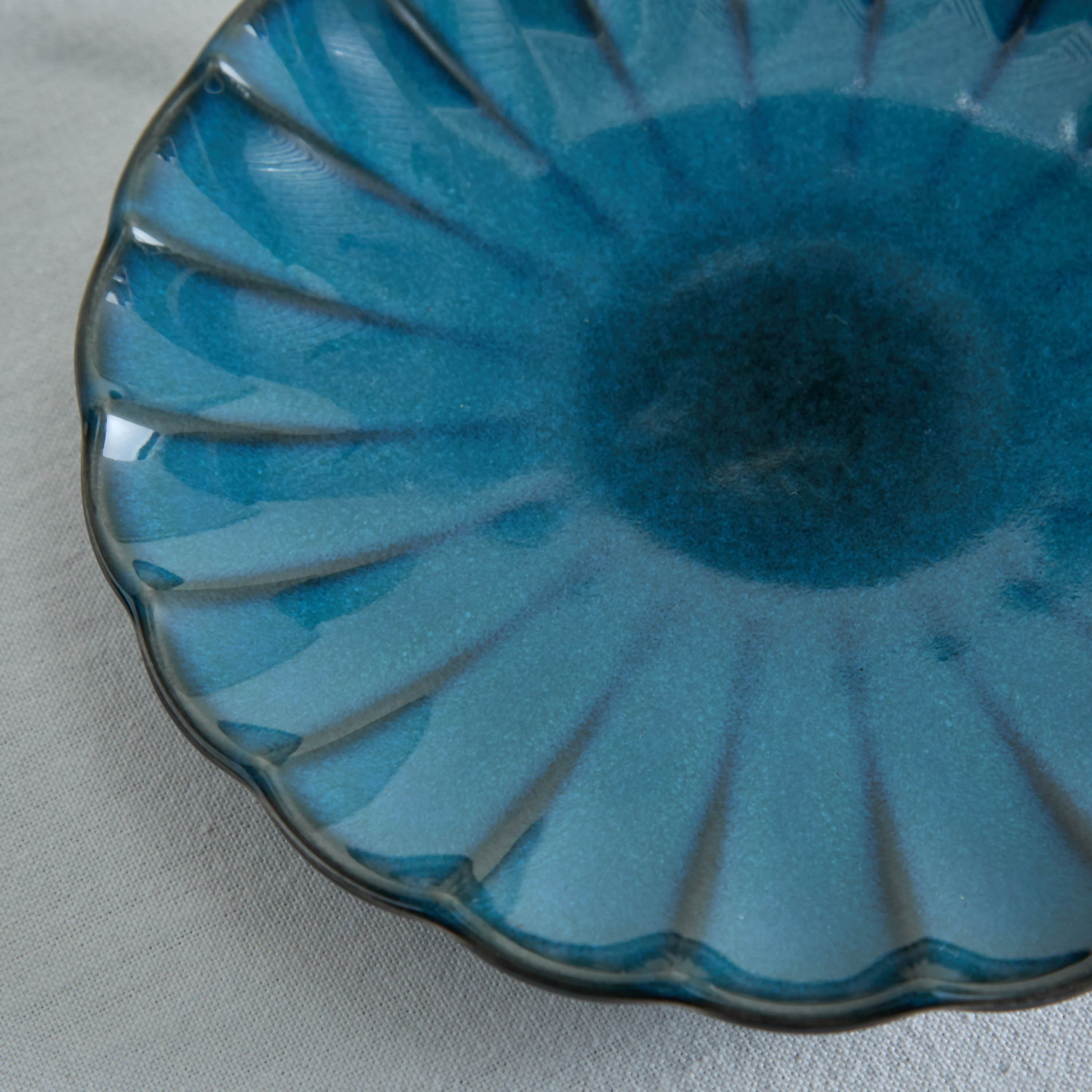 صحن جانبي بتصميم صدفي من سيام - 21 سم-hbxdecorandfurnishings-tabletop-crockery-image-3