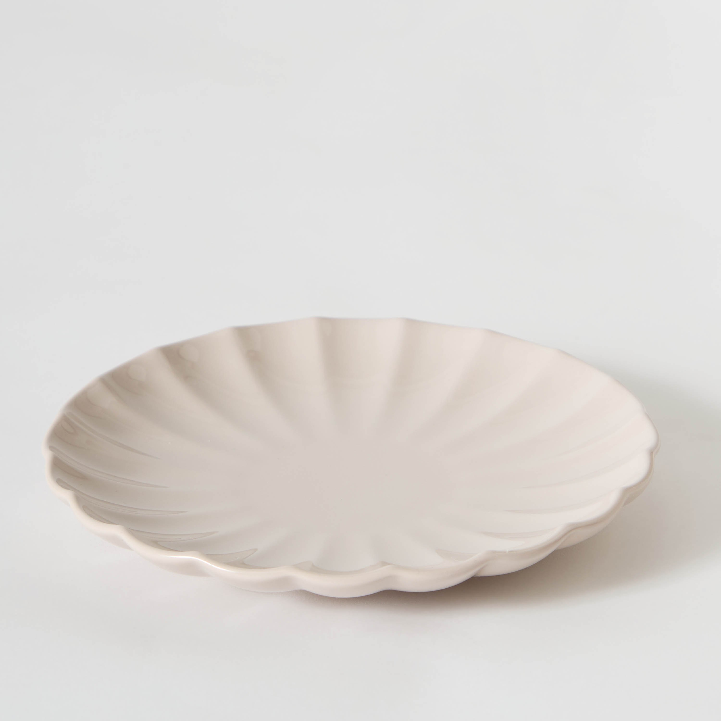 صحن جانبي بتصميم صدفي من سيام - 21 سم-hbxdecorandfurnishings-tabletop-crockery-image-5