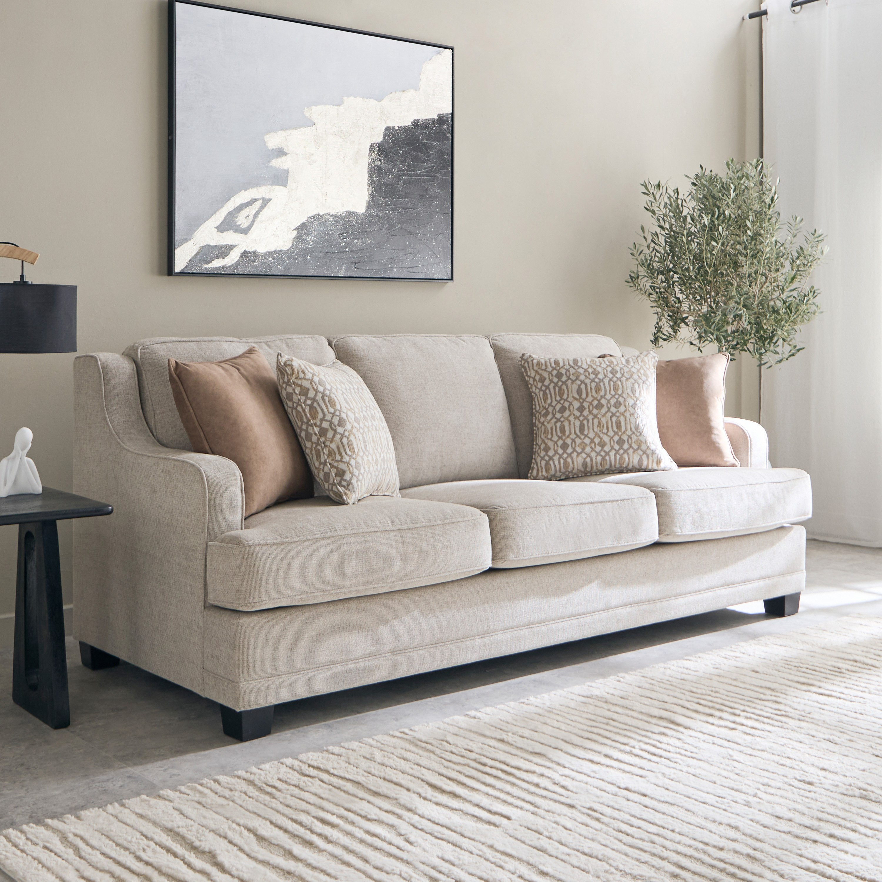 كنبة قماش 3 مقاعد مع 4 وسائد من أوروم-hbxlivingroom-sofasandarmchairs-sofas-image-1