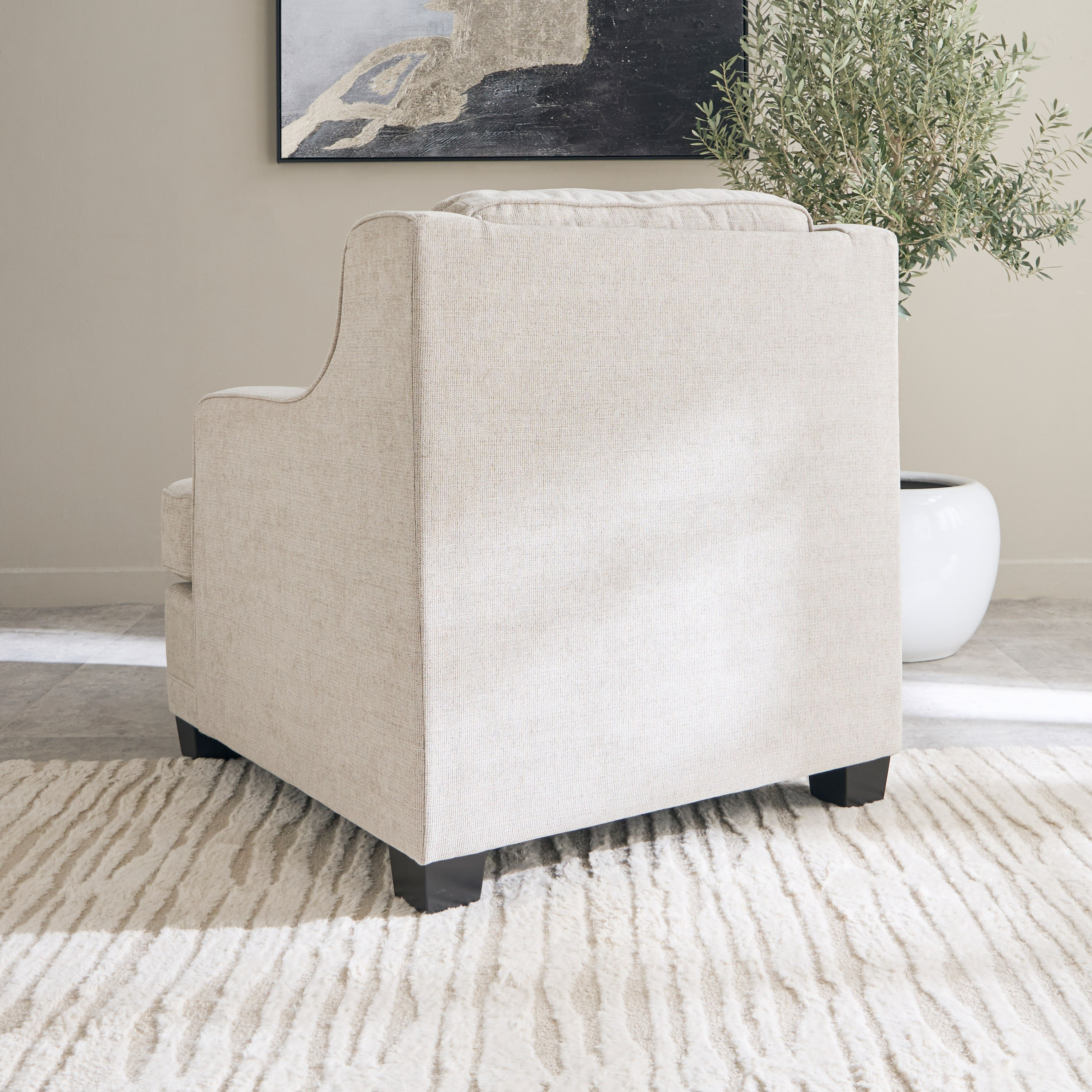 Aurum Fabric Armchair Sofa with Cushion-hbxlivingroom-sofasandarmchairs-sofas-image-3