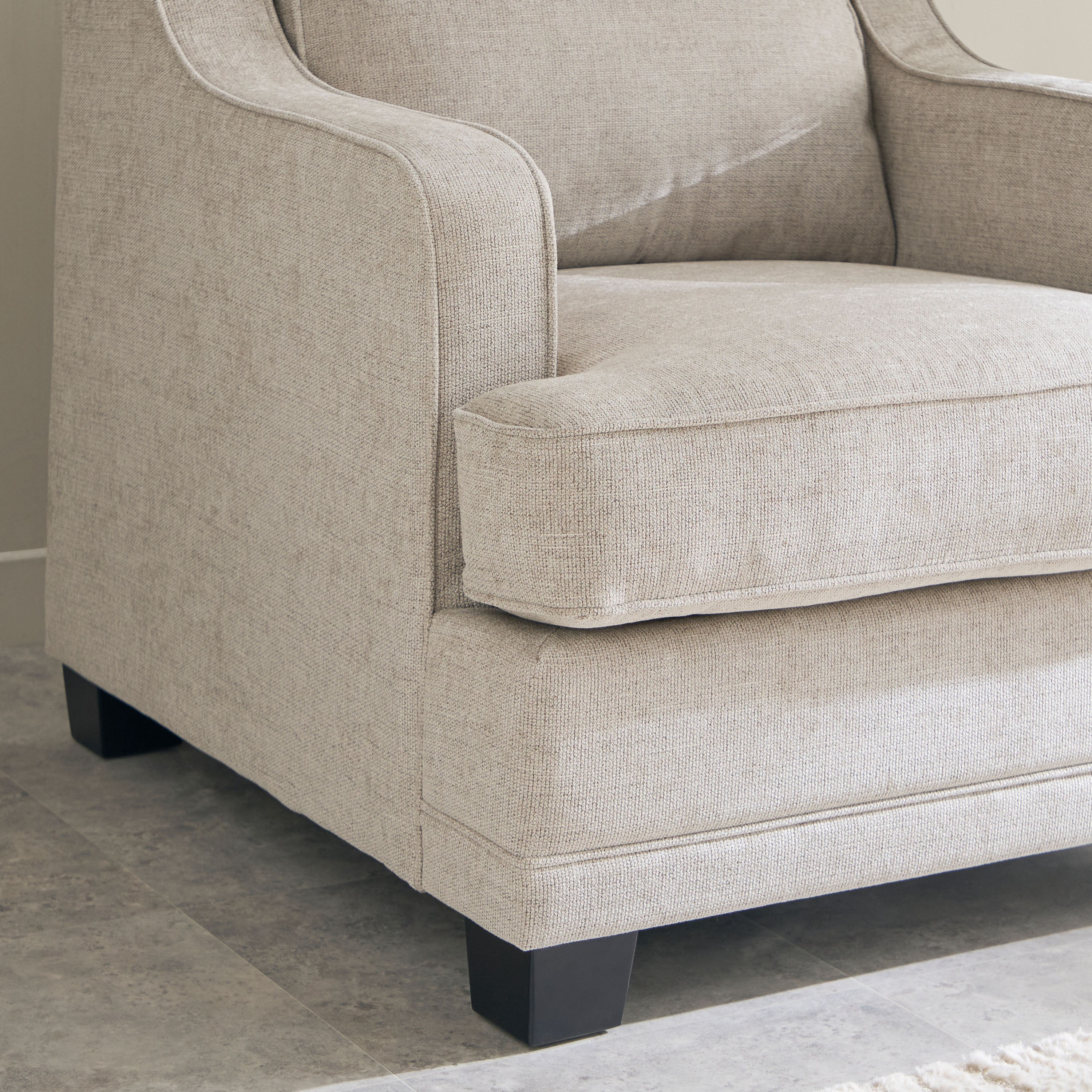 Aurum Fabric Armchair Sofa with Cushion-hbxlivingroom-sofasandarmchairs-sofas-image-7