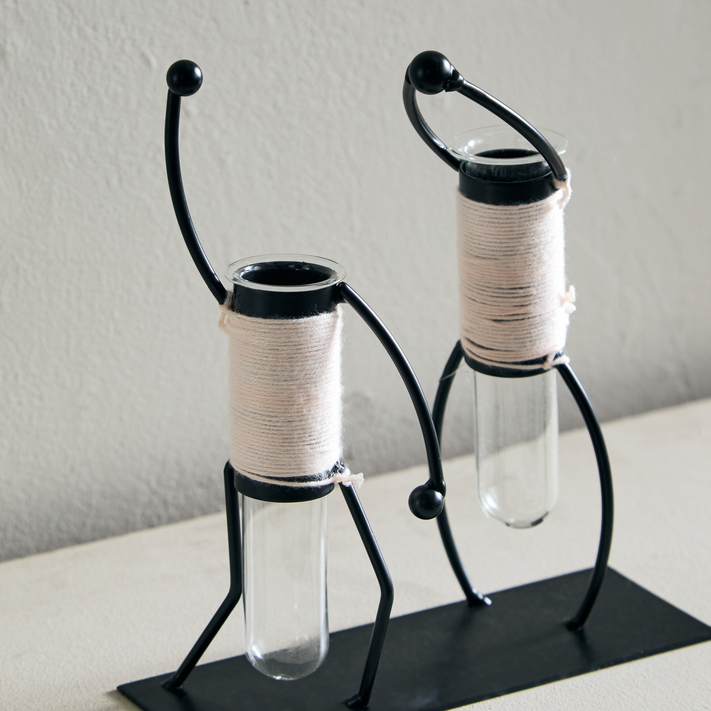 Wadee Metal Flower Holder Accent with Glass Vase-hbxhomeware-homedecor-figurinesandornaments-image-6