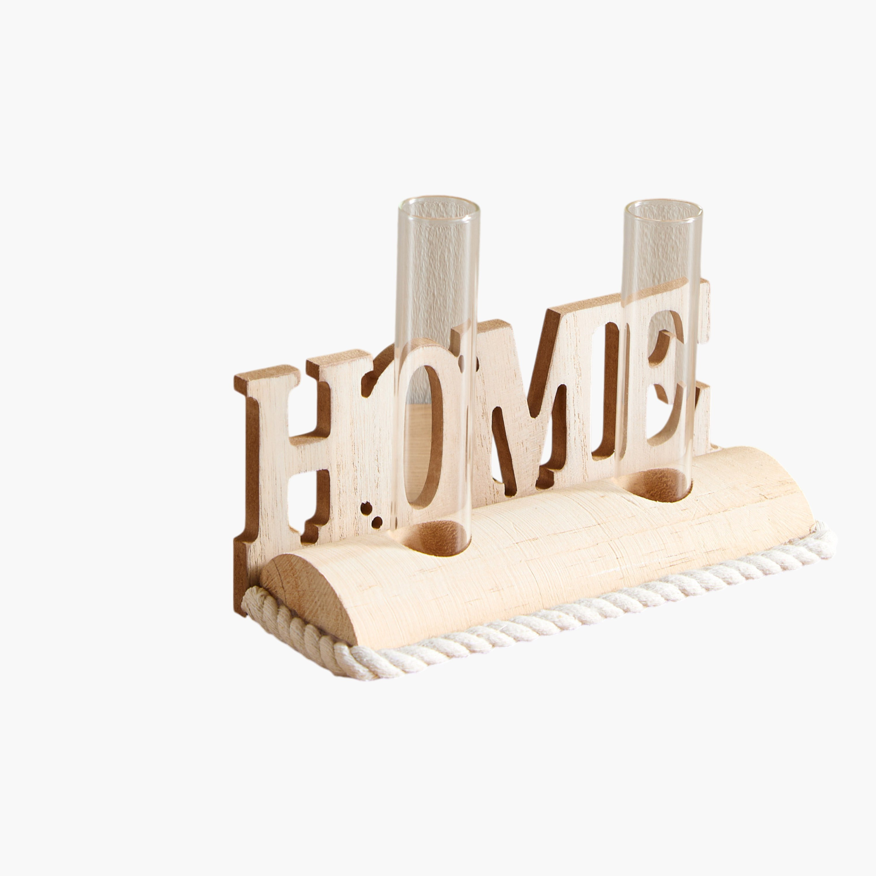 Wadee Wooden Home Accent with 2 Glass Vases-hbxhomeware-homedecor-figurinesandornaments-image-5