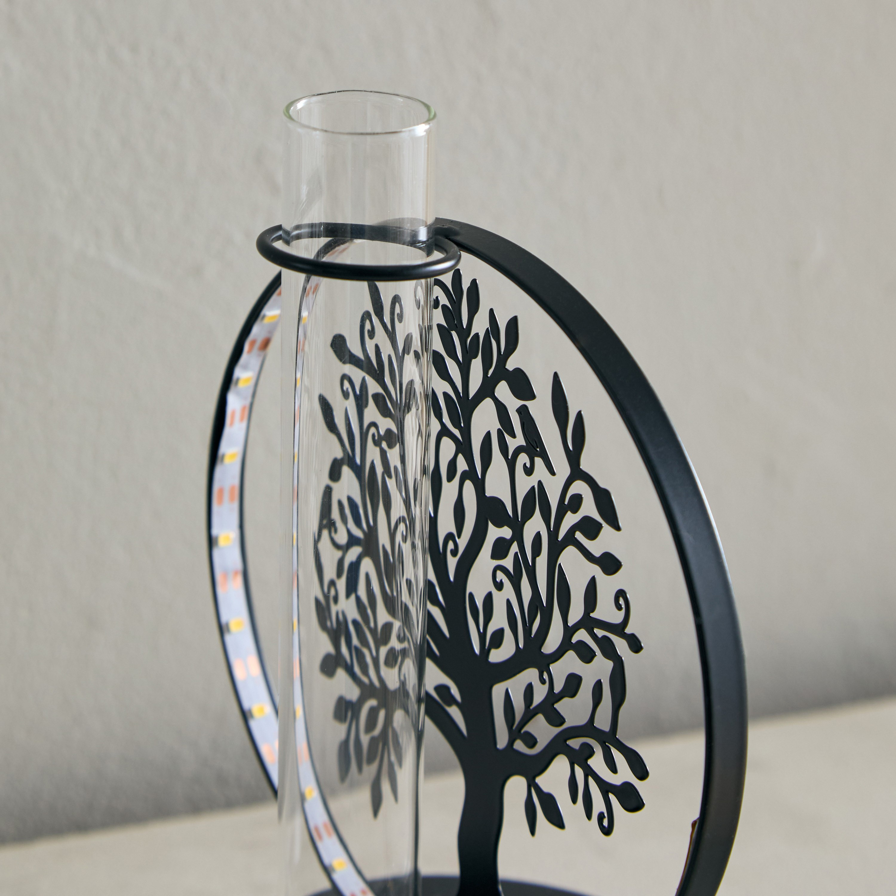 حامل زهور شجرة الحياة معدن مع مصباح إل إي دي ومزهرية زجاج من وادي-hbxhomeware-homedecor-figurinesandornaments-image-3