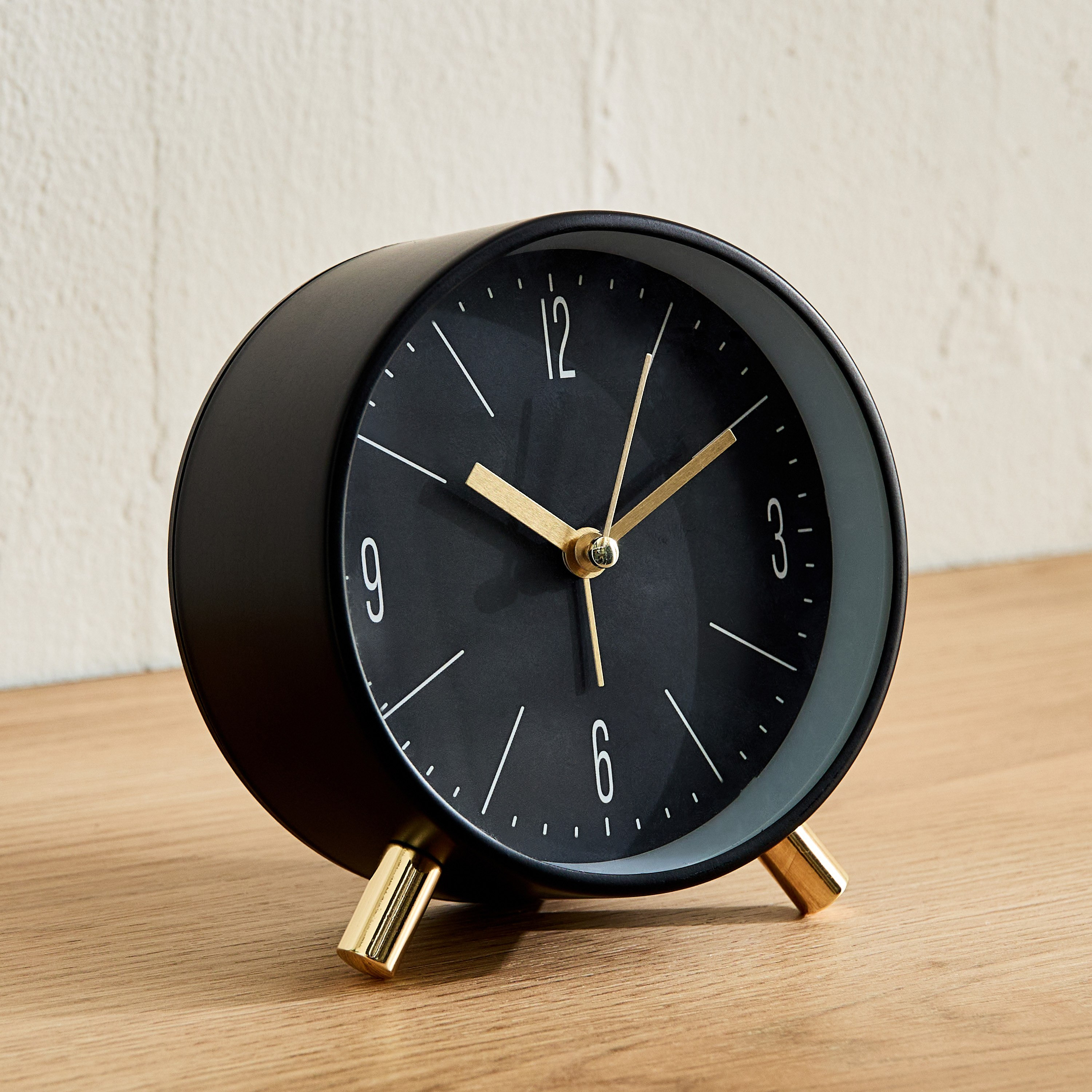 ساعة منبه ميتال من ميدو - 12 سم-hbxdiningroom-decorandaccessories-clocks-image-1