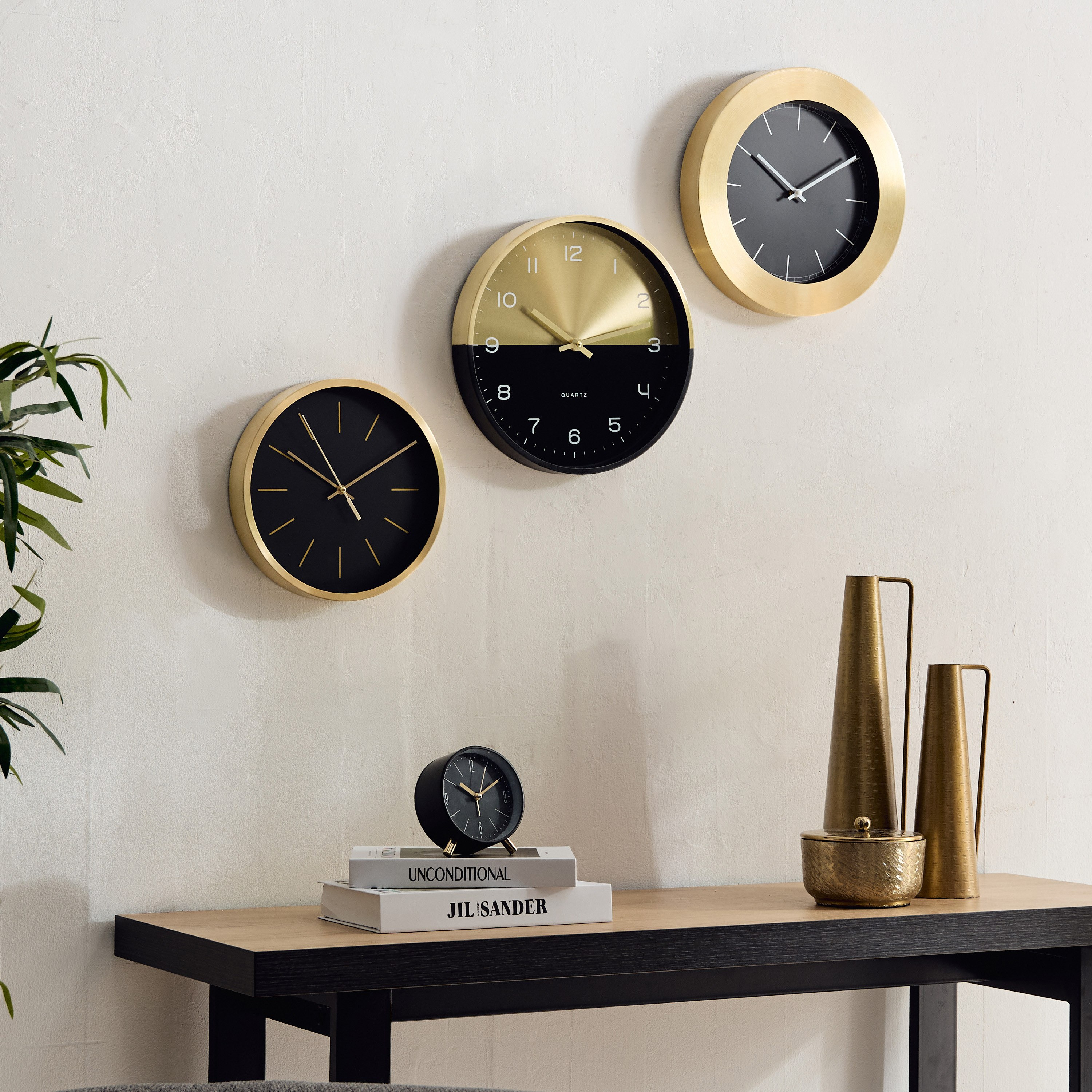 ساعة منبه ميتال من ميدو - 12 سم-hbxdiningroom-decorandaccessories-clocks-image-5