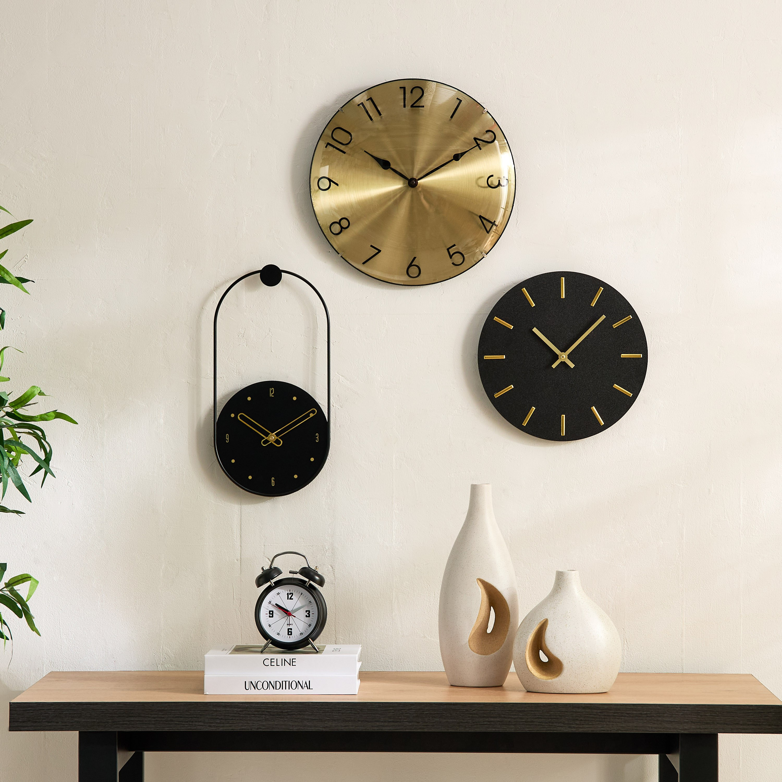 ساعة منبه ميتال بجرس مزدوج من ميدو - 15.5 سم-hbxdiningroom-decorandaccessories-clocks-image-6