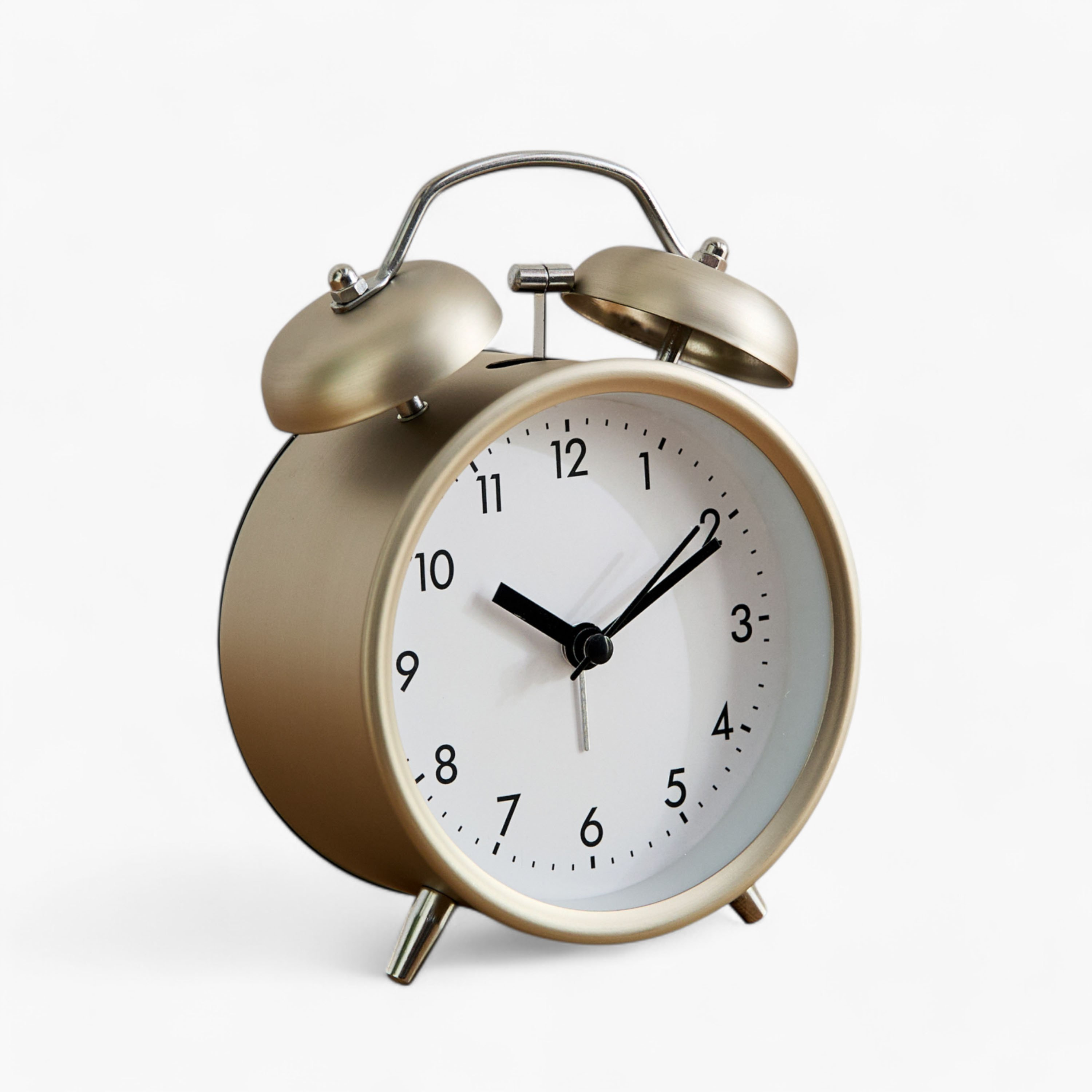 ساعة منبه ميتال بجرس مزدوج من ميدو - 13.5 سم-hbxdiningroom-decorandaccessories-clocks-image-7