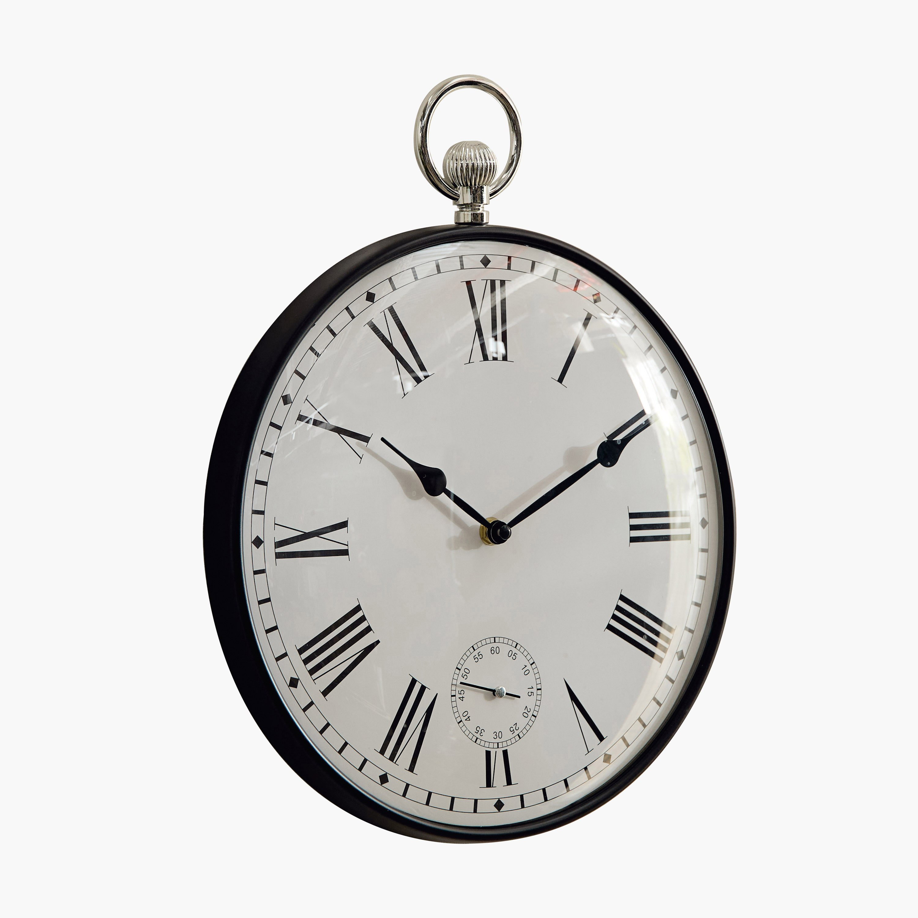 ساعة محطة جدارية من ميدو - 30x5x38 سم-hbxdiningroom-decorandaccessories-clocks-image-5