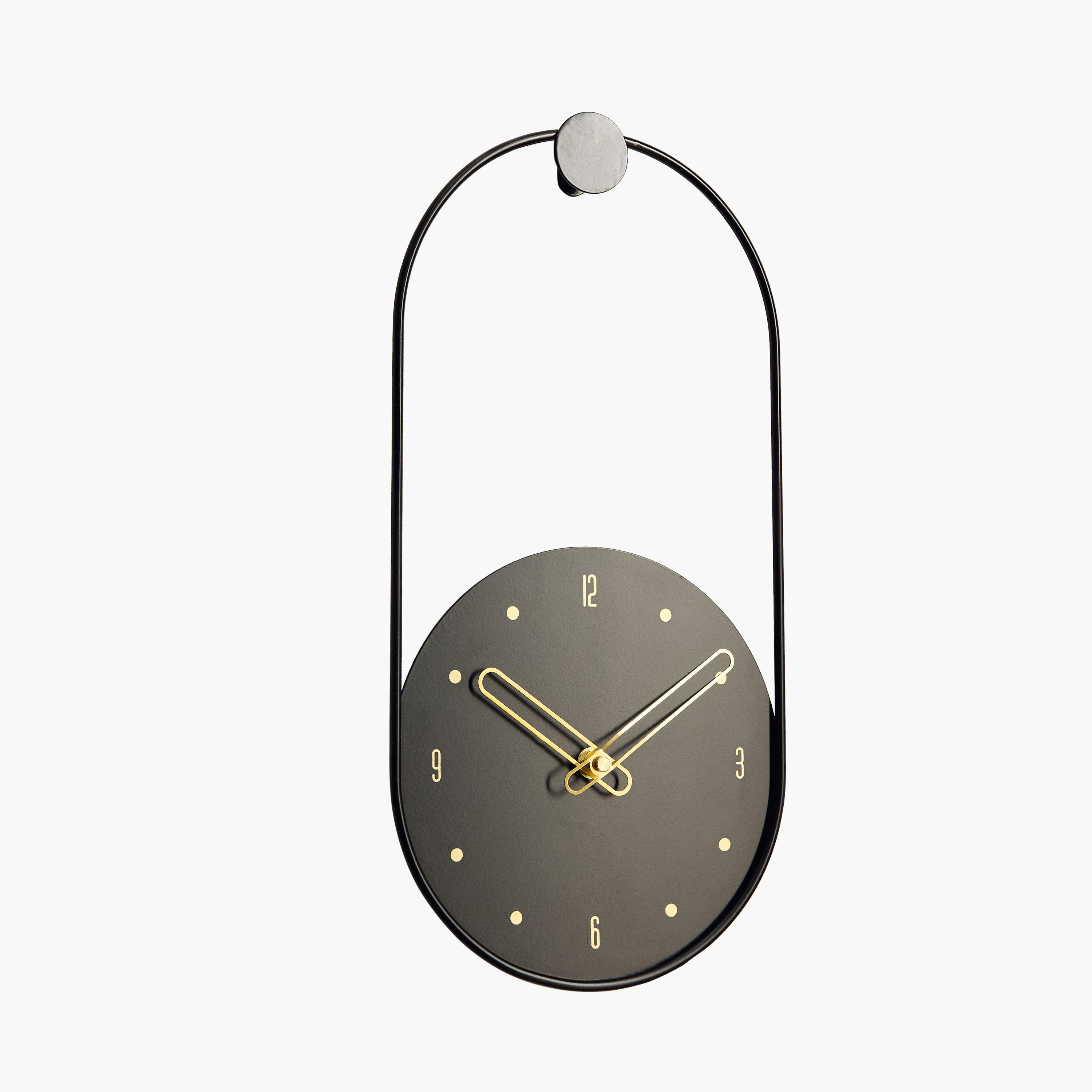 Mido Metal Creative Clock - 20x4x40 cm-hbxdiningroom-decorandaccessories-clocks-image-5