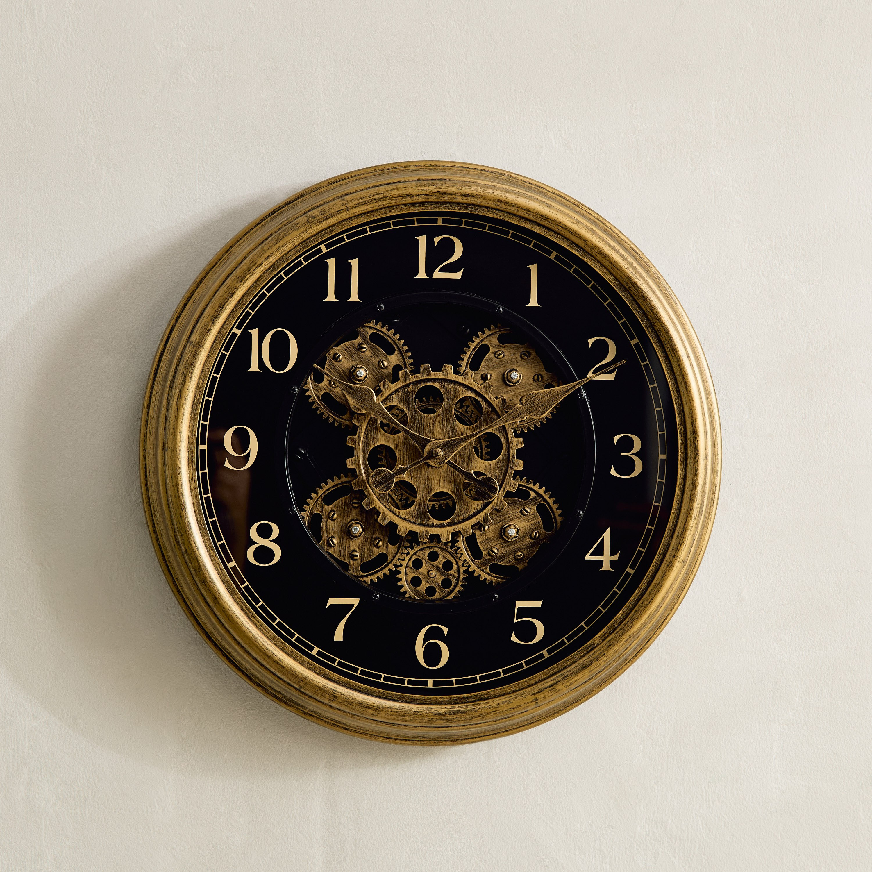 ساعة بحركة تروس حقيقة من ميدو - 39 سم-hbxdiningroom-decorandaccessories-clocks-image-2