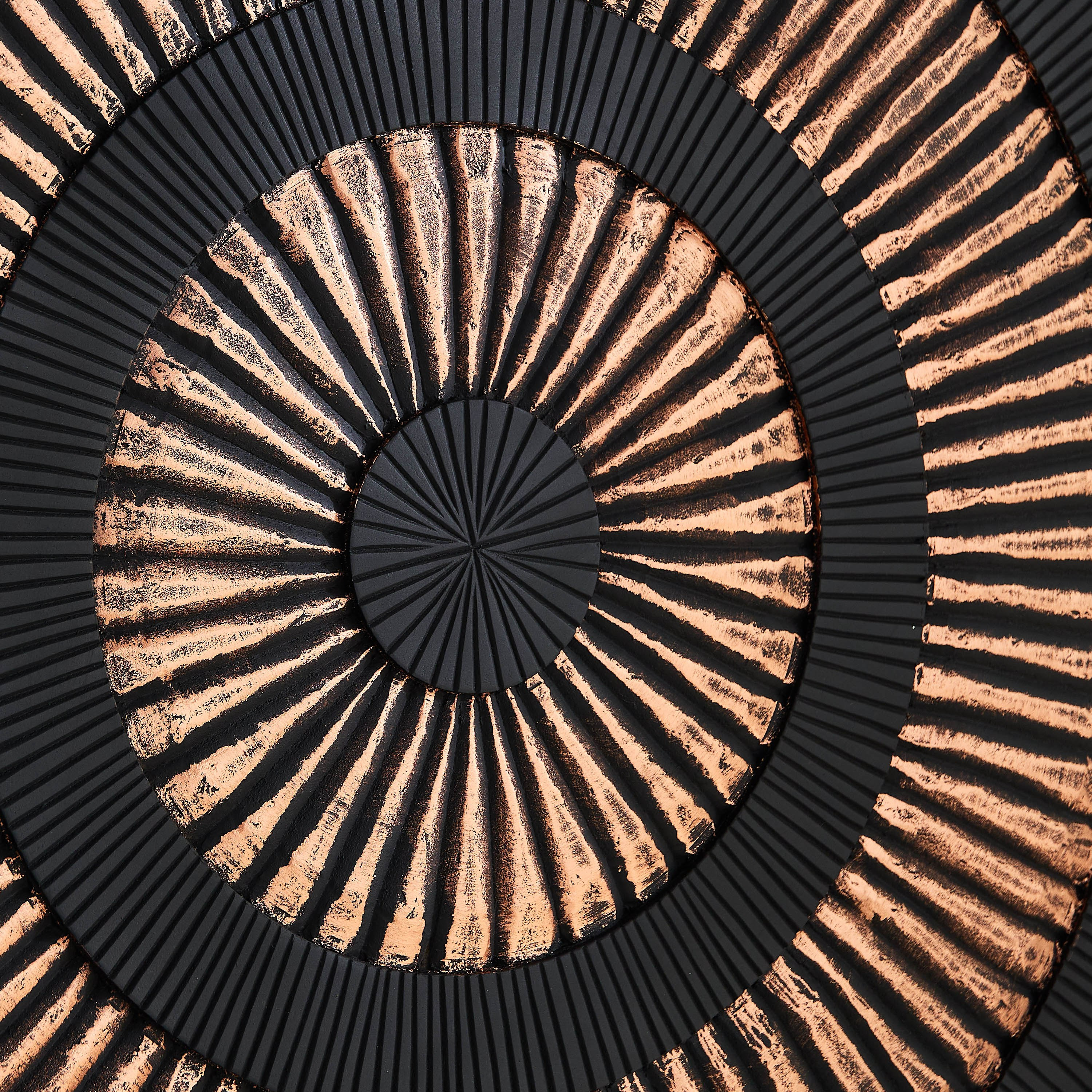 Rena MDF Round Wall Panel - 90 cm-hbxdiningroom-walldecor-wallart-image-3