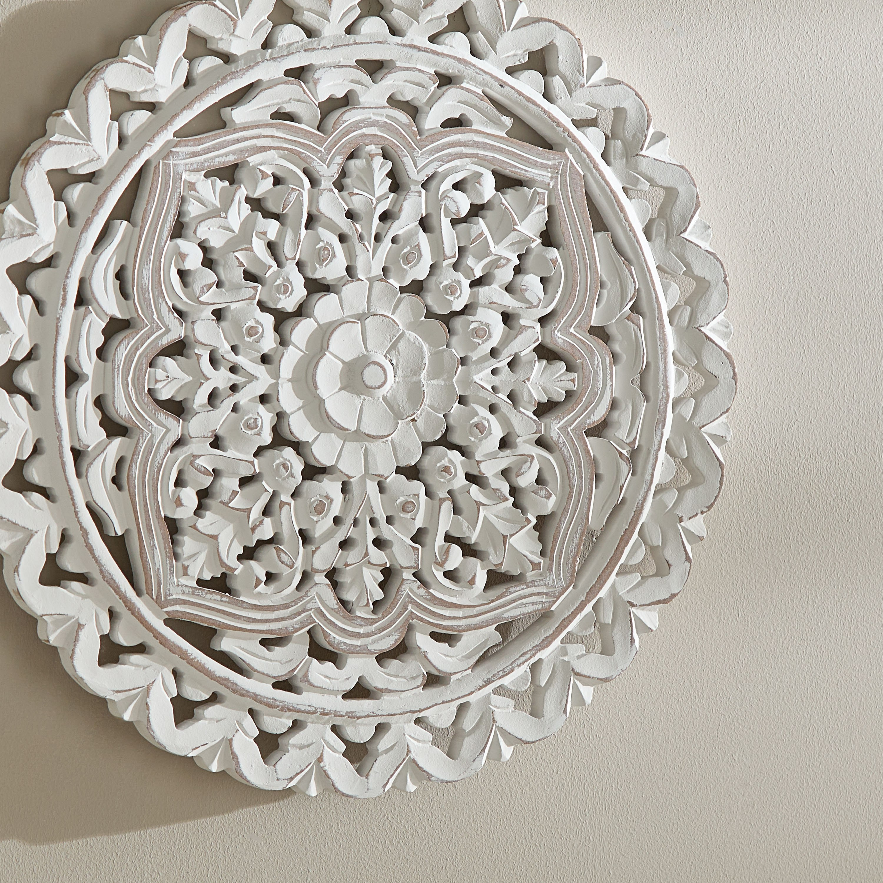 زينة حائط محفورة من رينا - 40x40 سم-hbxdiningroom-walldecor-wallart-image-3