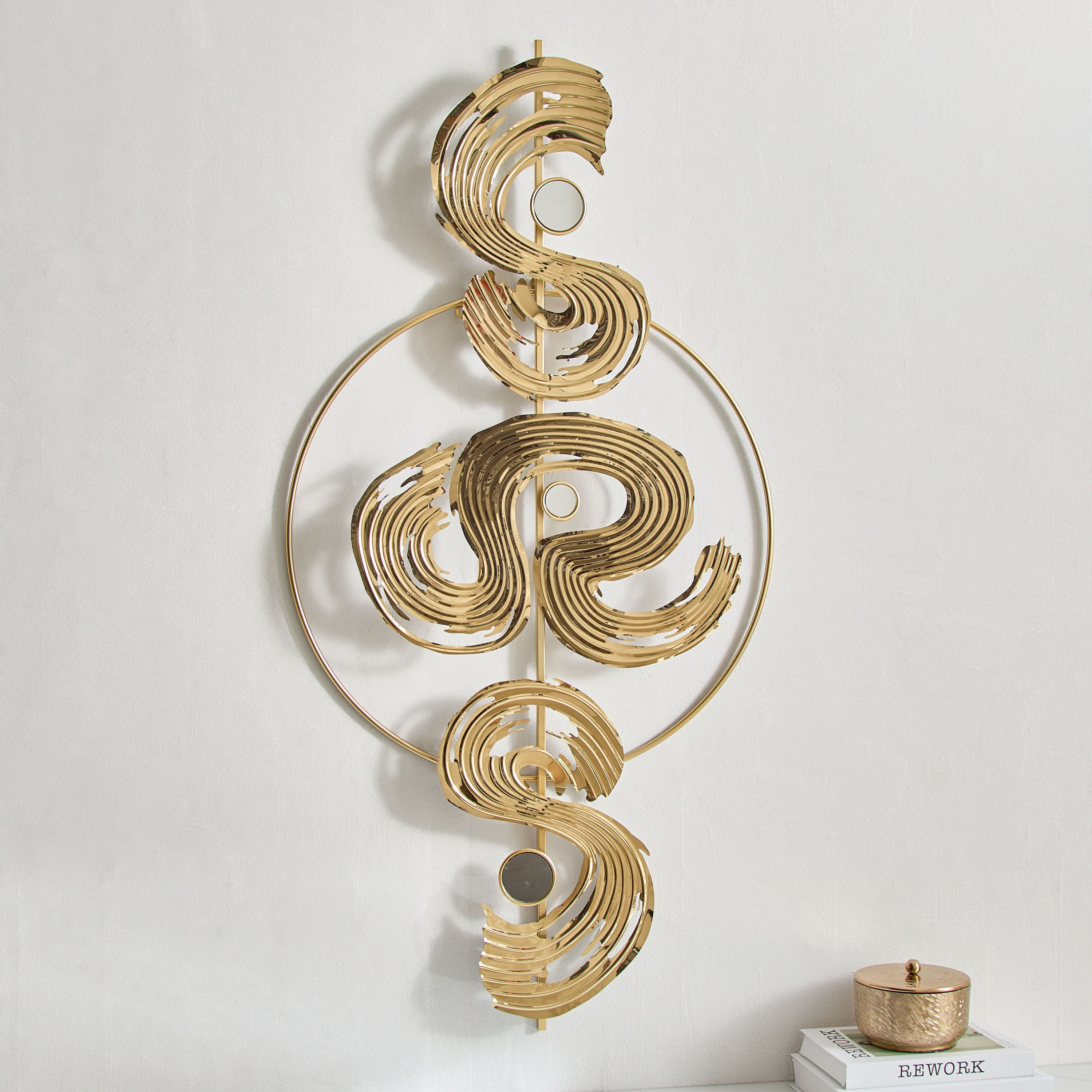 Percy Capri Metal Wall Art - 120x59.7x7.6 cm-hbxlivingroom-walldecor-wallart-image-2