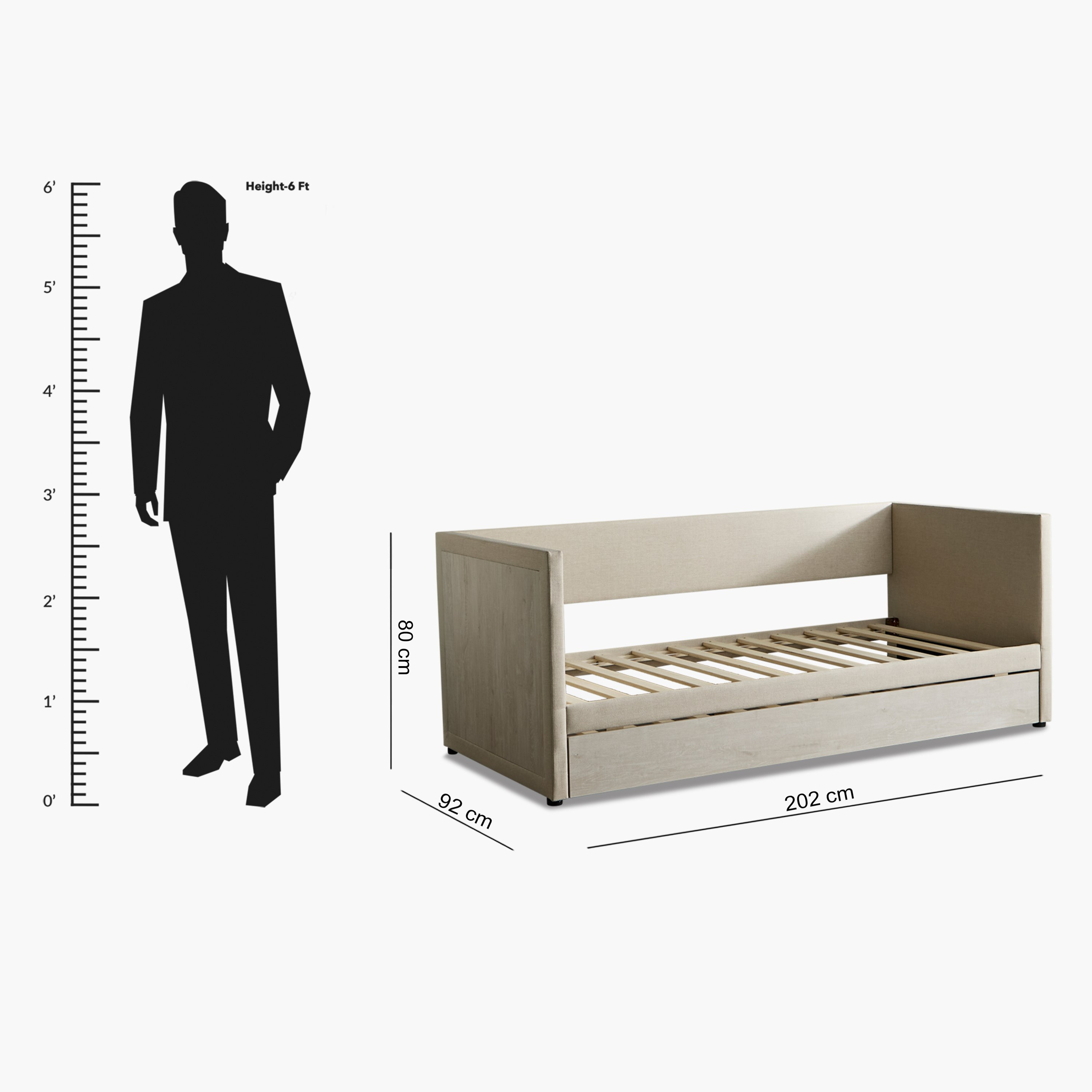 سرير نهاري فردي منجد مع وحدة سحب - جرانبي من موڤو - 90x200 سم-hbxbedroom-bedsandbedsets-daybeds-image-11