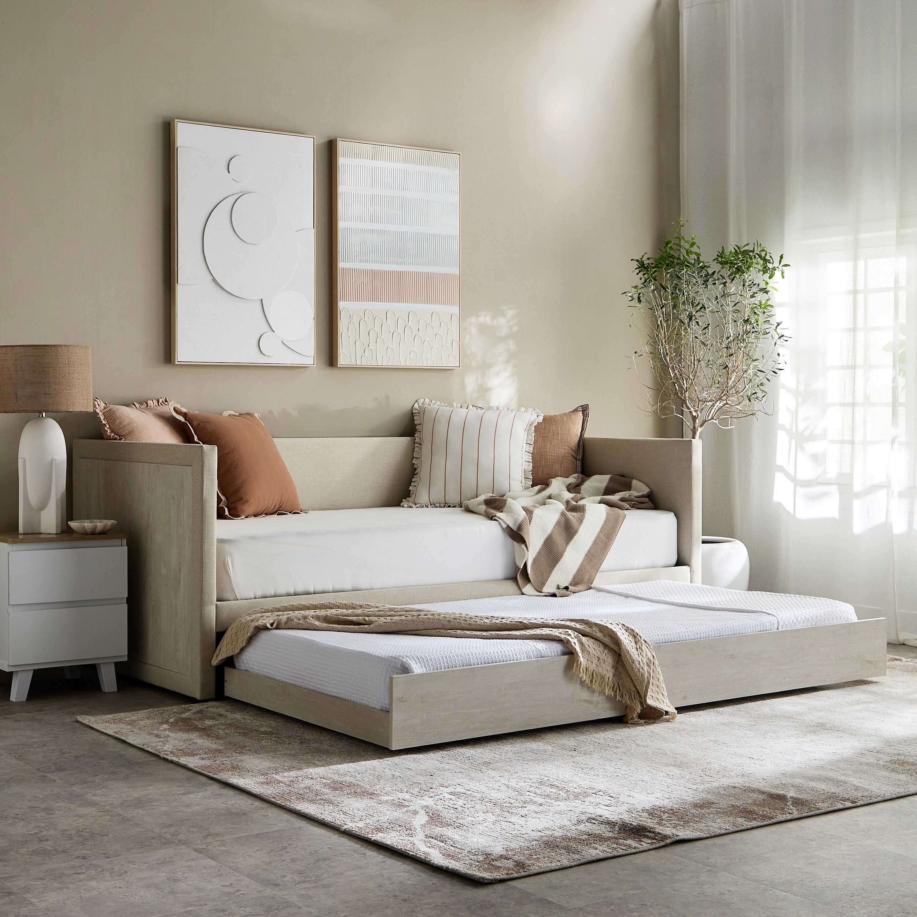 سرير نهاري فردي منجد مع وحدة سحب - جرانبي من موڤو - 90x200 سم-hbxbedroom-bedsandbedsets-daybeds-image-9