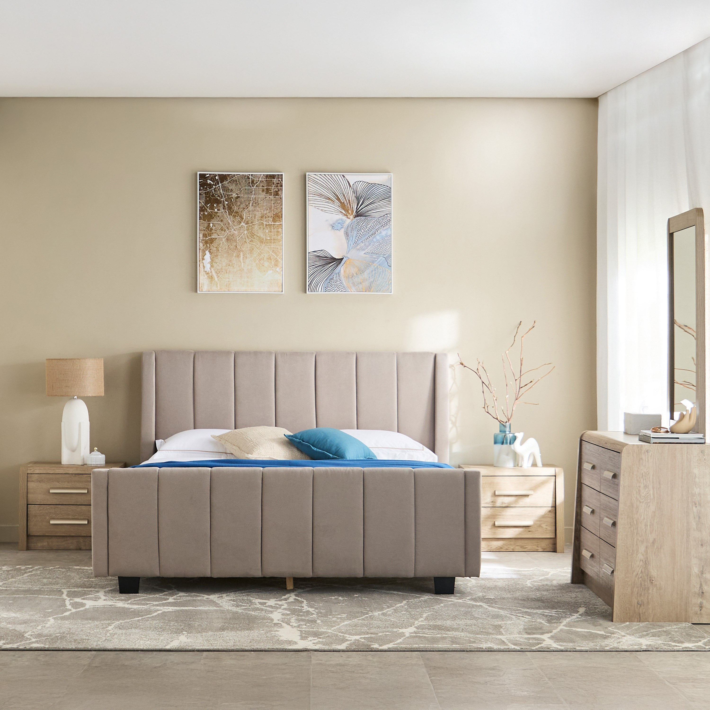 سرير كوين منجد - كيرفي كريك من موڤو - 160x200 سم-hbxbedroom-bedsandbedsets-beds-queen-image-6