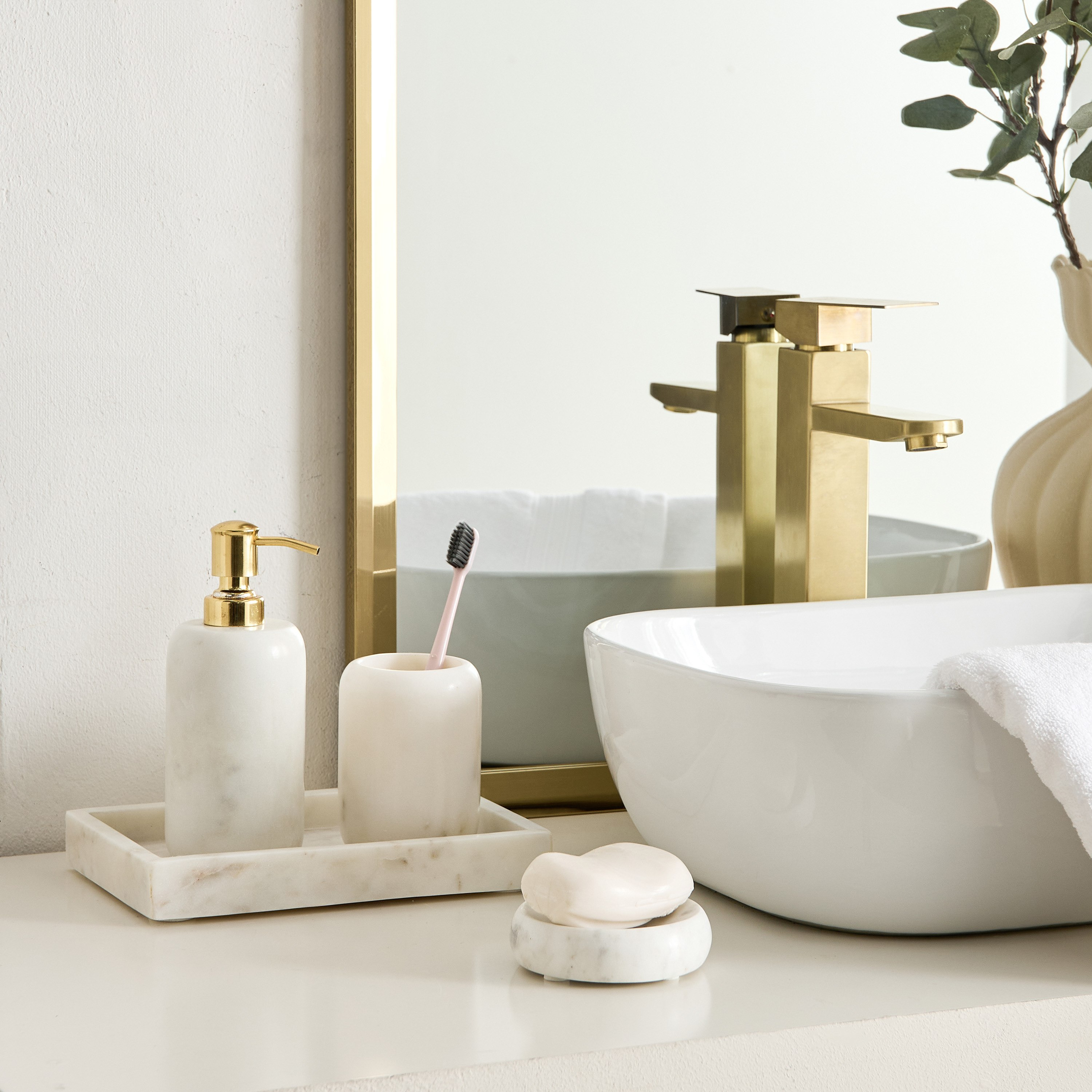 Royal Marble Soap Dispenser - 7.5x7.5x17.5 cm-PROMO_HB_AE_B1G1_250925-image-4