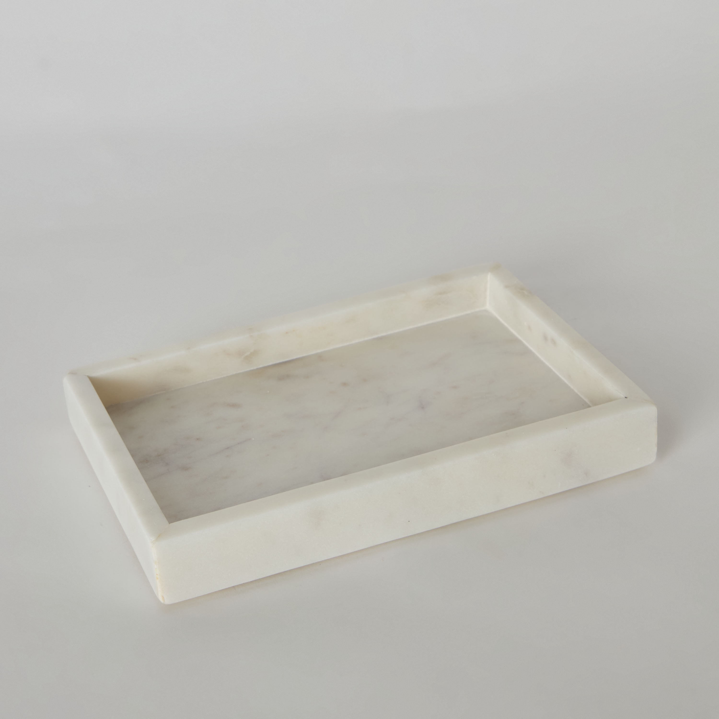 صينية حمام رخام من رويال- 22.5×15×2.5 سم-hbxdecorandfurnishings-bathroomaccessories-bathroomsets-image-5
