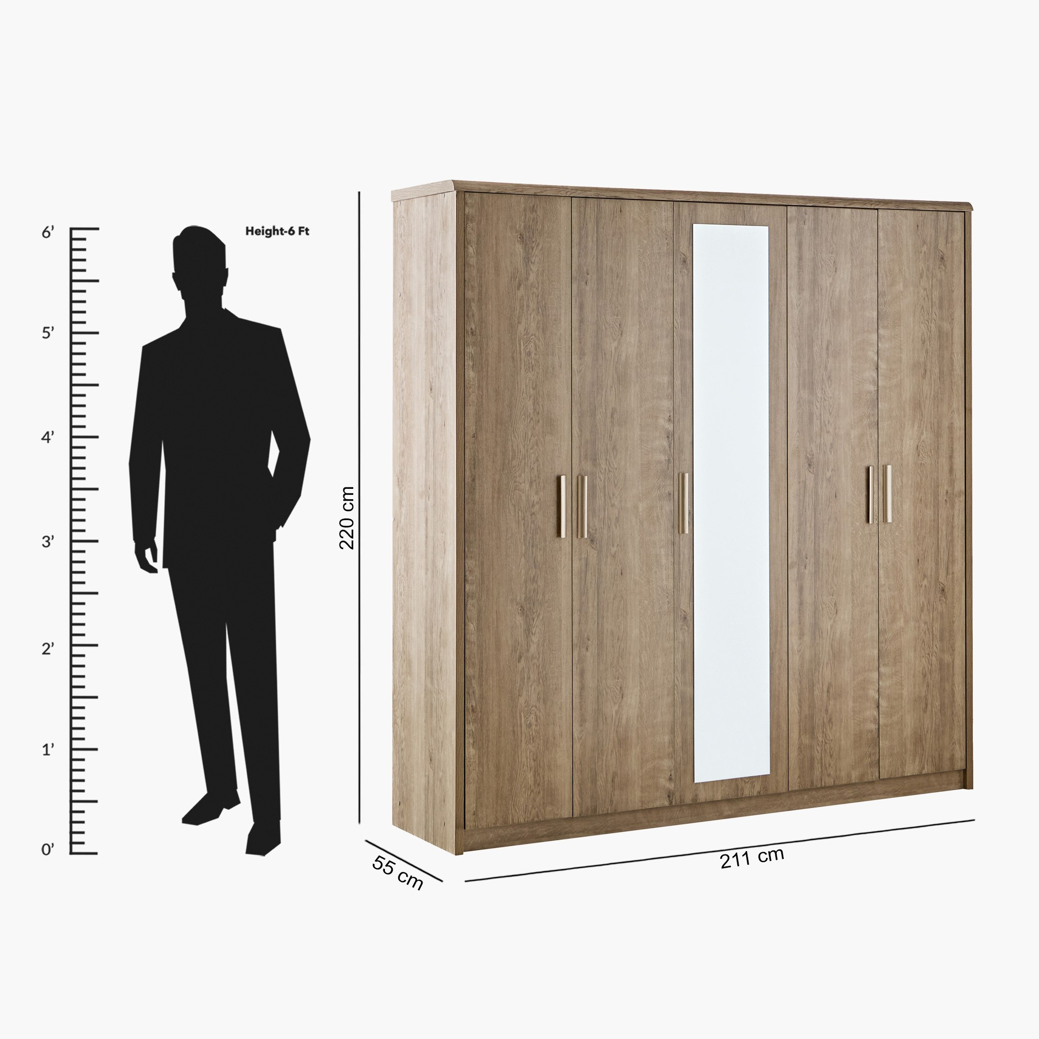Curvy 5-Door Wardrobe with Mirror-PROMO_HB_KSA_HBX10_190925-image-11