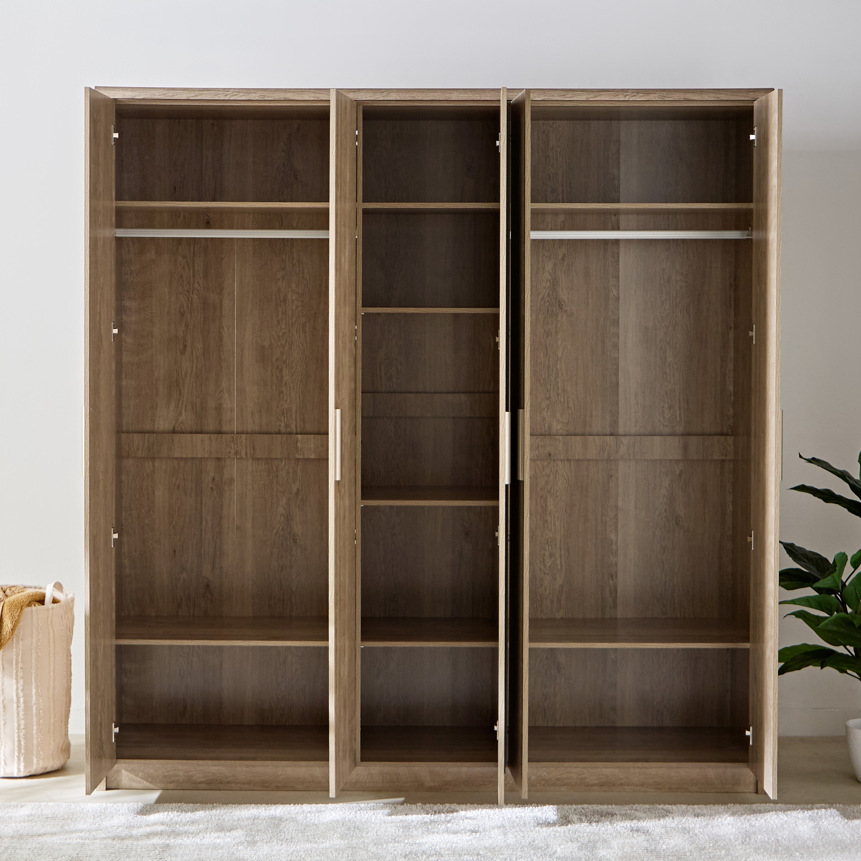 Curvy 5-Door Wardrobe with Mirror-PROMO_HB_KSA_HBX10_190925-image-5