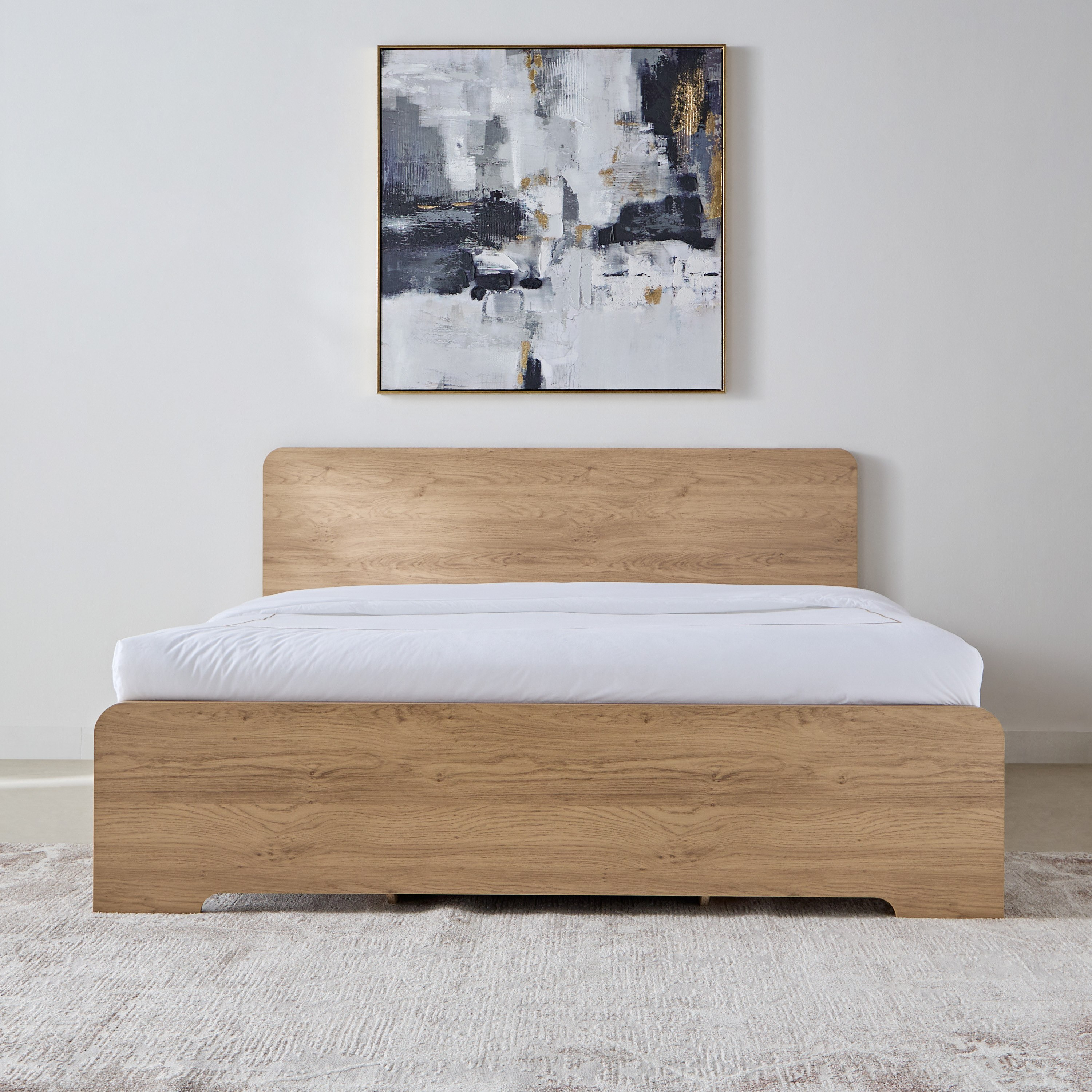 Nordica Queen Bed - 160x200 cm-hbxbedroom-bedsandbedsets-beds-queen-image-2