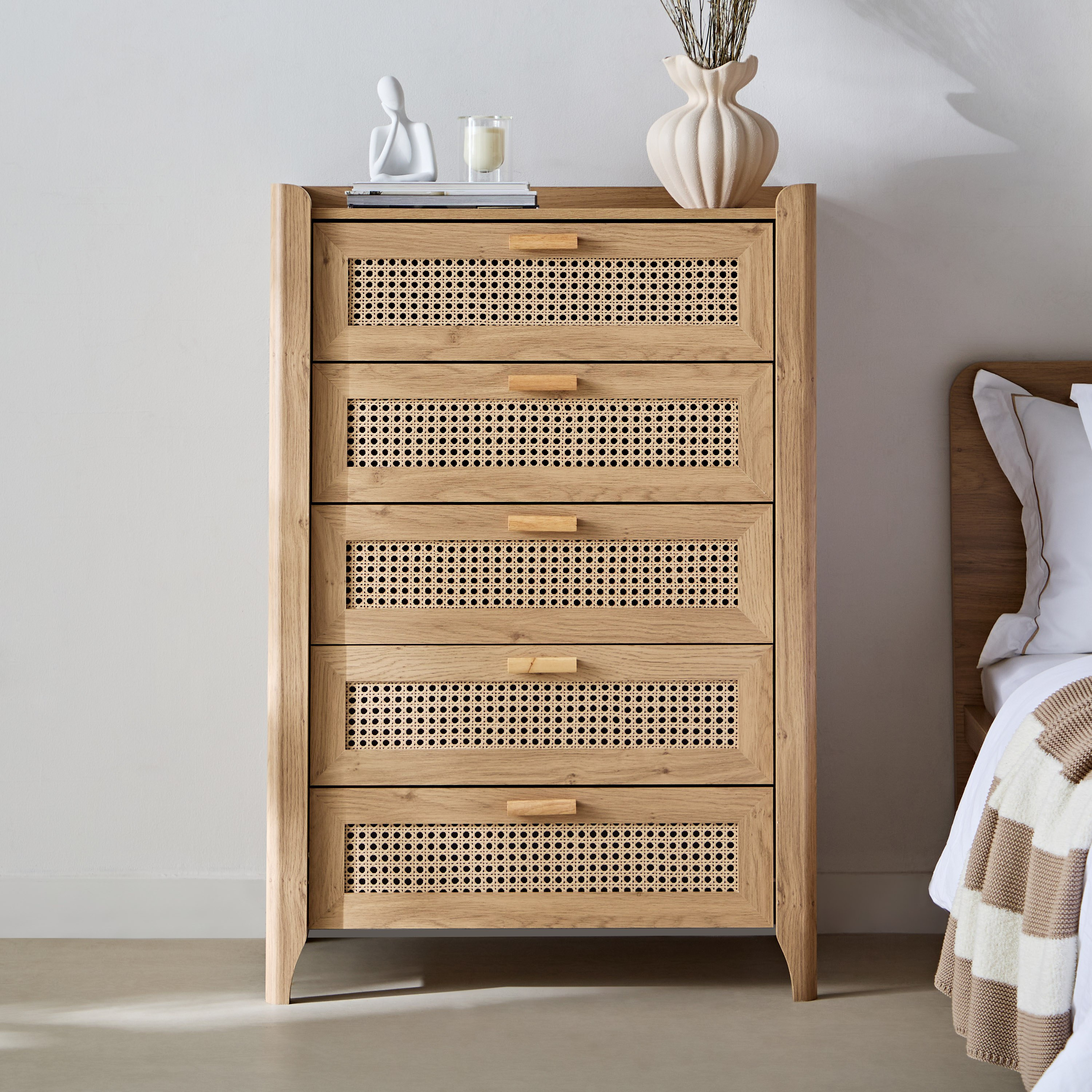 Java Chest of 5 Drawers-hbxfurniture-dressersandchests-chestofdrawers-image-2
