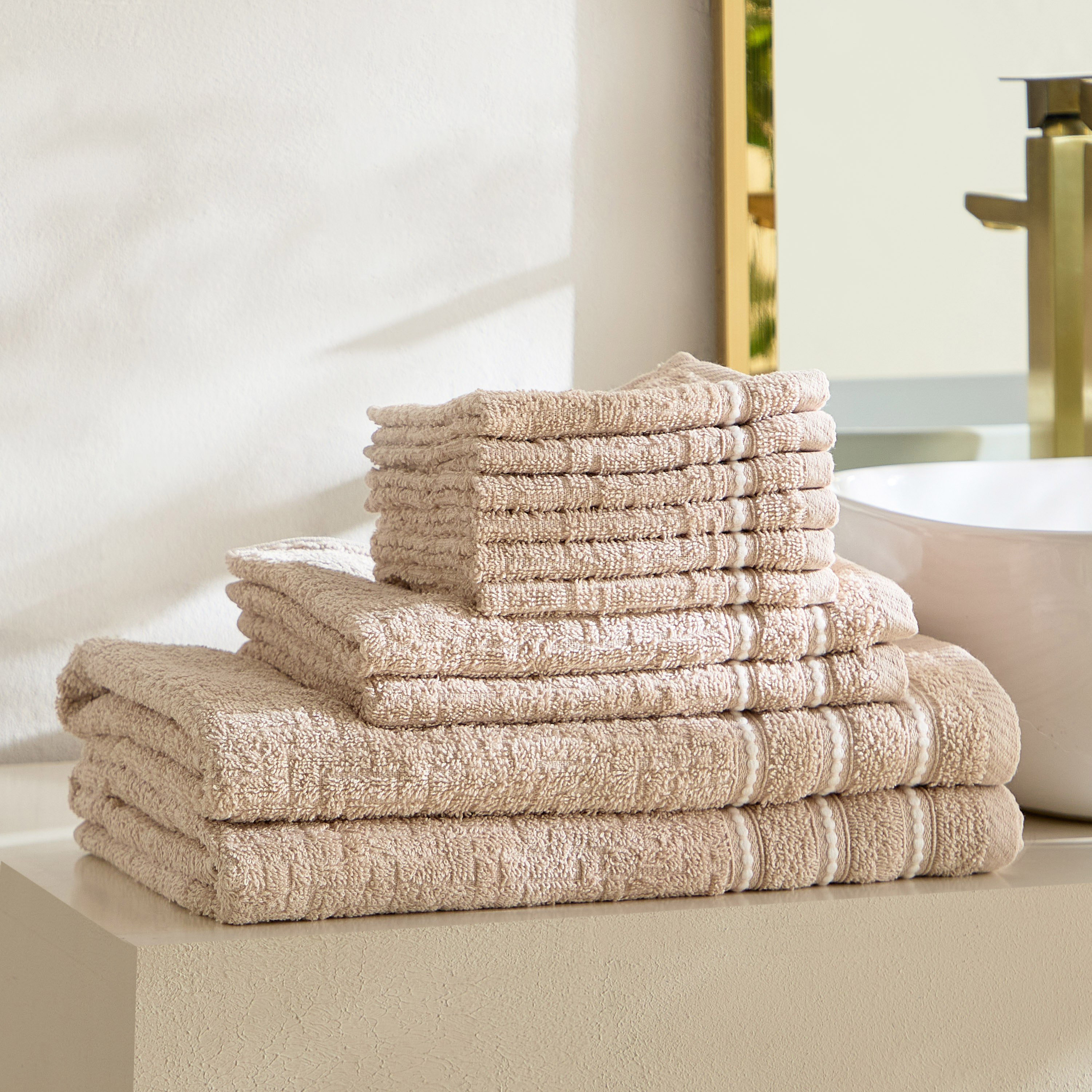 Atlanta Textured Cotton Towel - Set of 10-hbxbathroom-bathroomtextiles-image-1