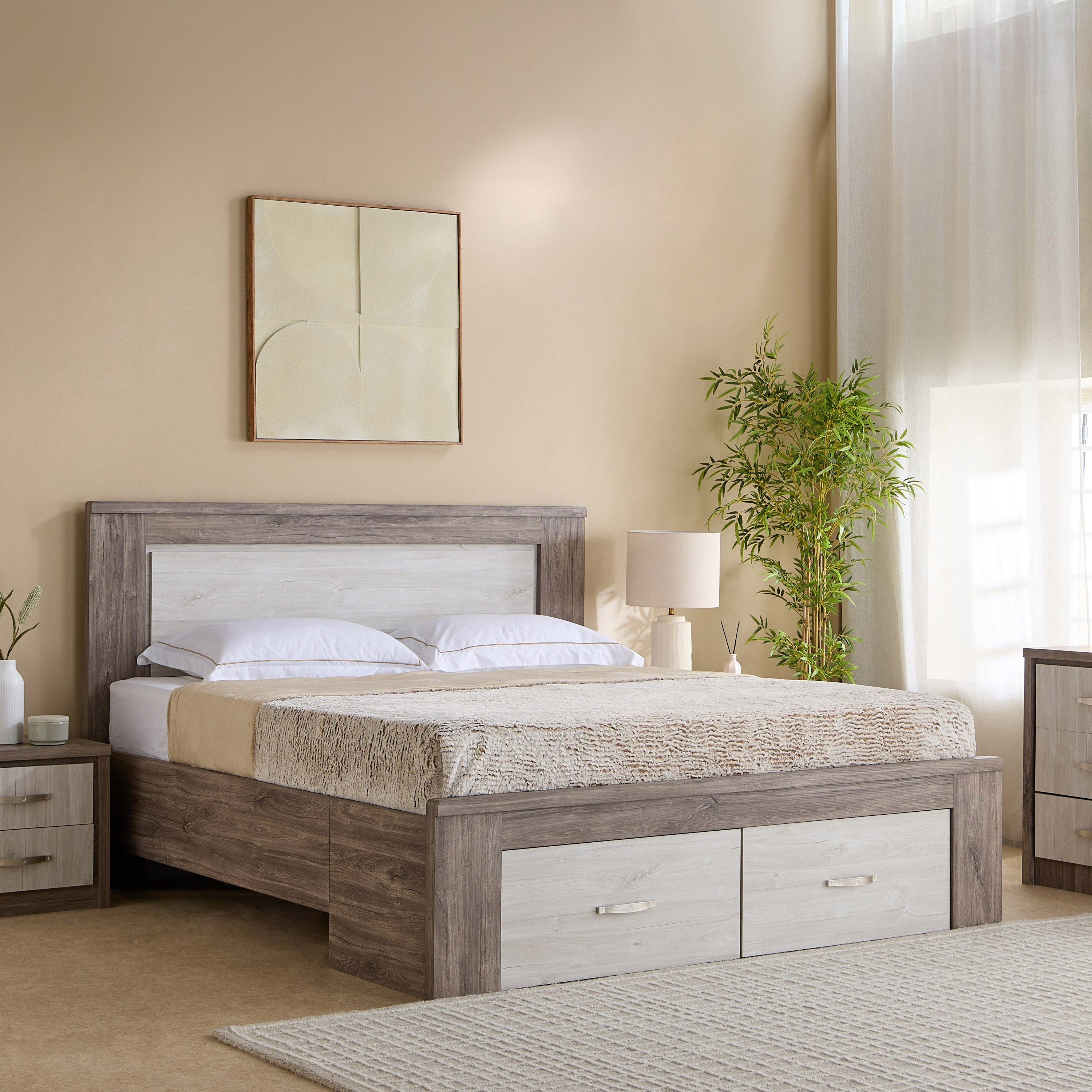 Movo Enrico 5-Piece King Bedroom Set - 180x200 cm-hbxbedroom-bedsandbedsets-bedroomsets-king-image-2
