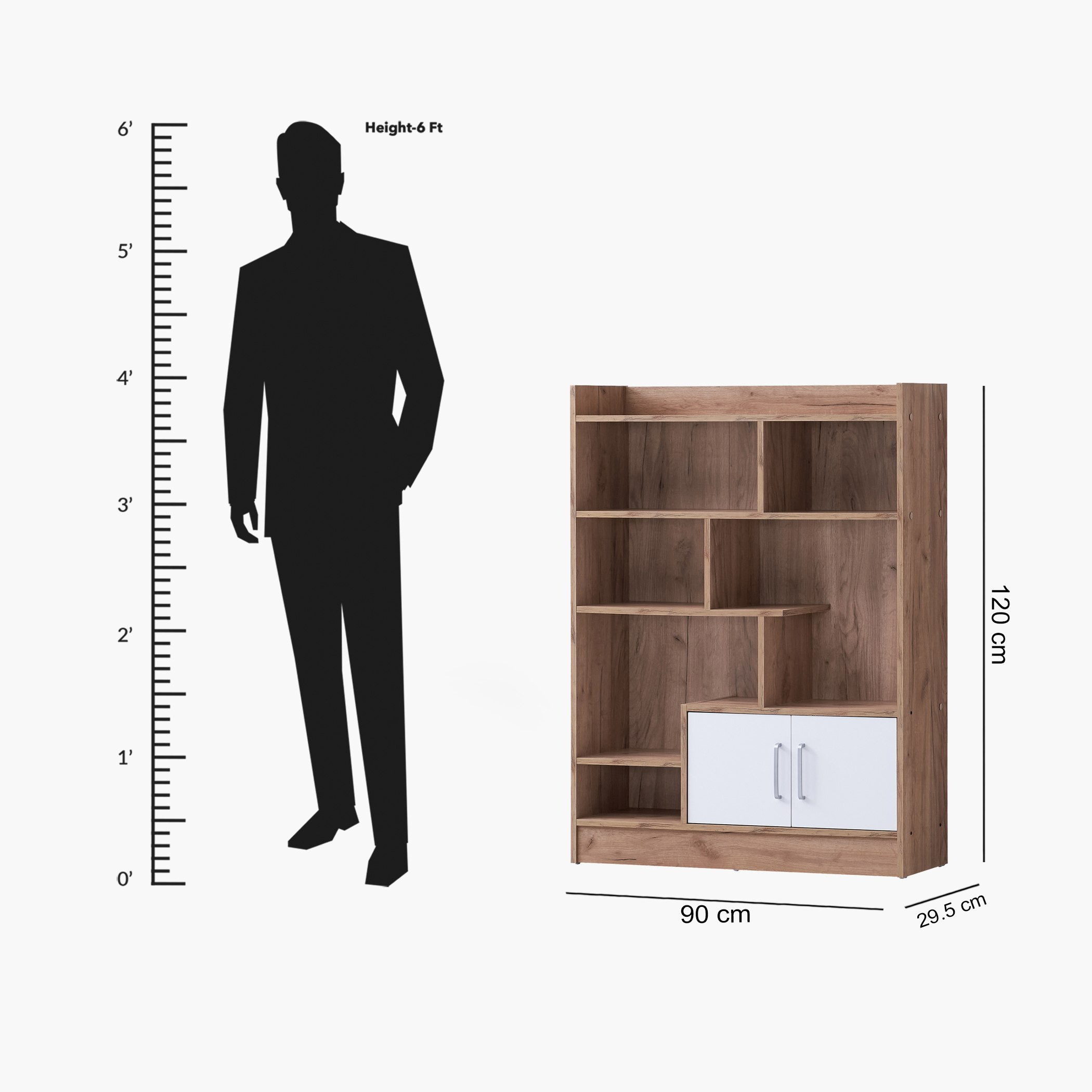 Movo Alford Elora 2-Door Book Case with Shelf-PROMO_HB_SA_HBX10_TH1000_NEW_031025-image-8