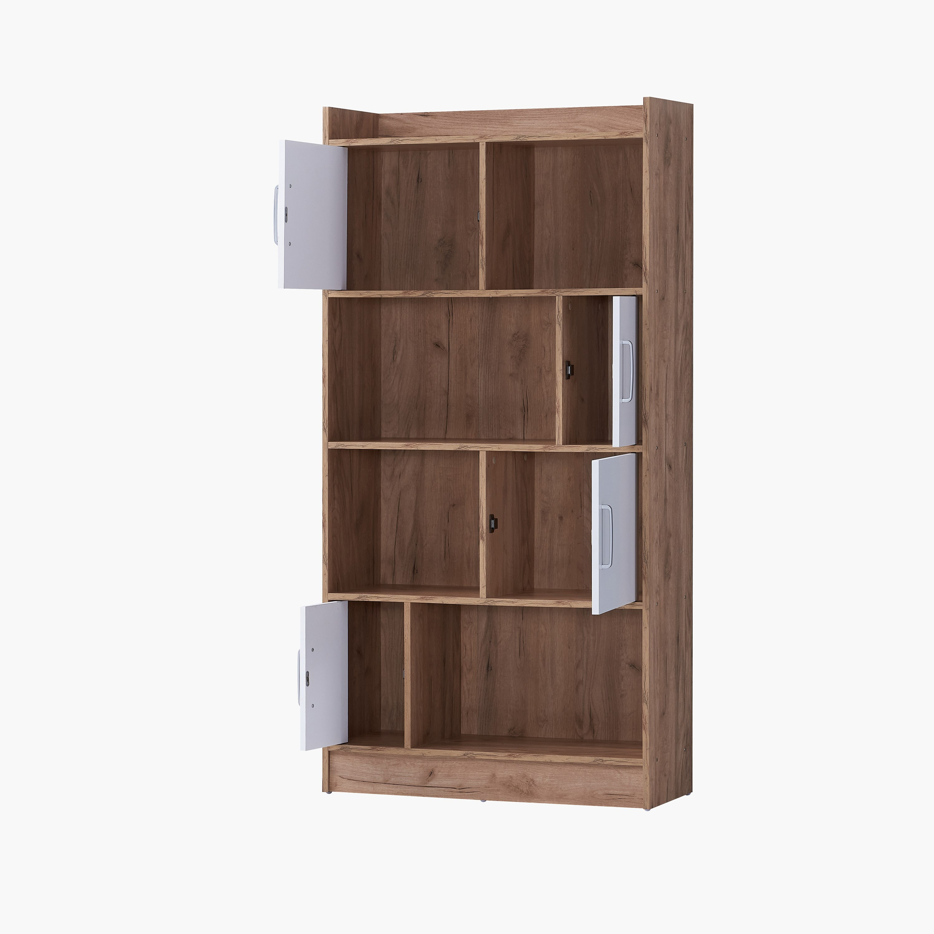 خزانة كتب بـ4 أبواب ورفوف من ألفورد إلورا-hbxfurniture-office-bookcases-image-5