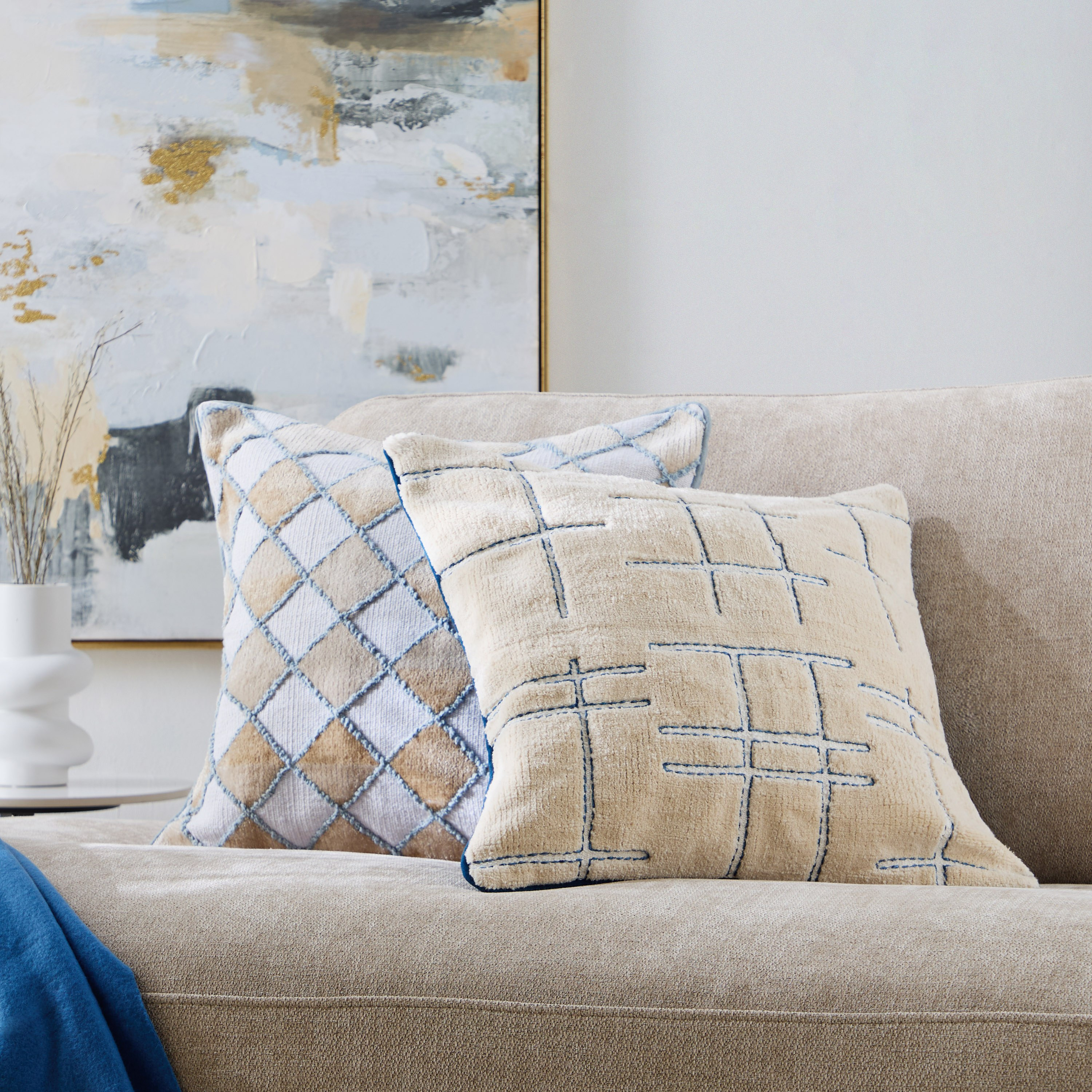 وسادة جاكار محشوة فاريا دايموند من وارم أوسيس - 50x50 سم-hbxlivingroom-furnishings-cushionsandcovers-filledcushions-image-4