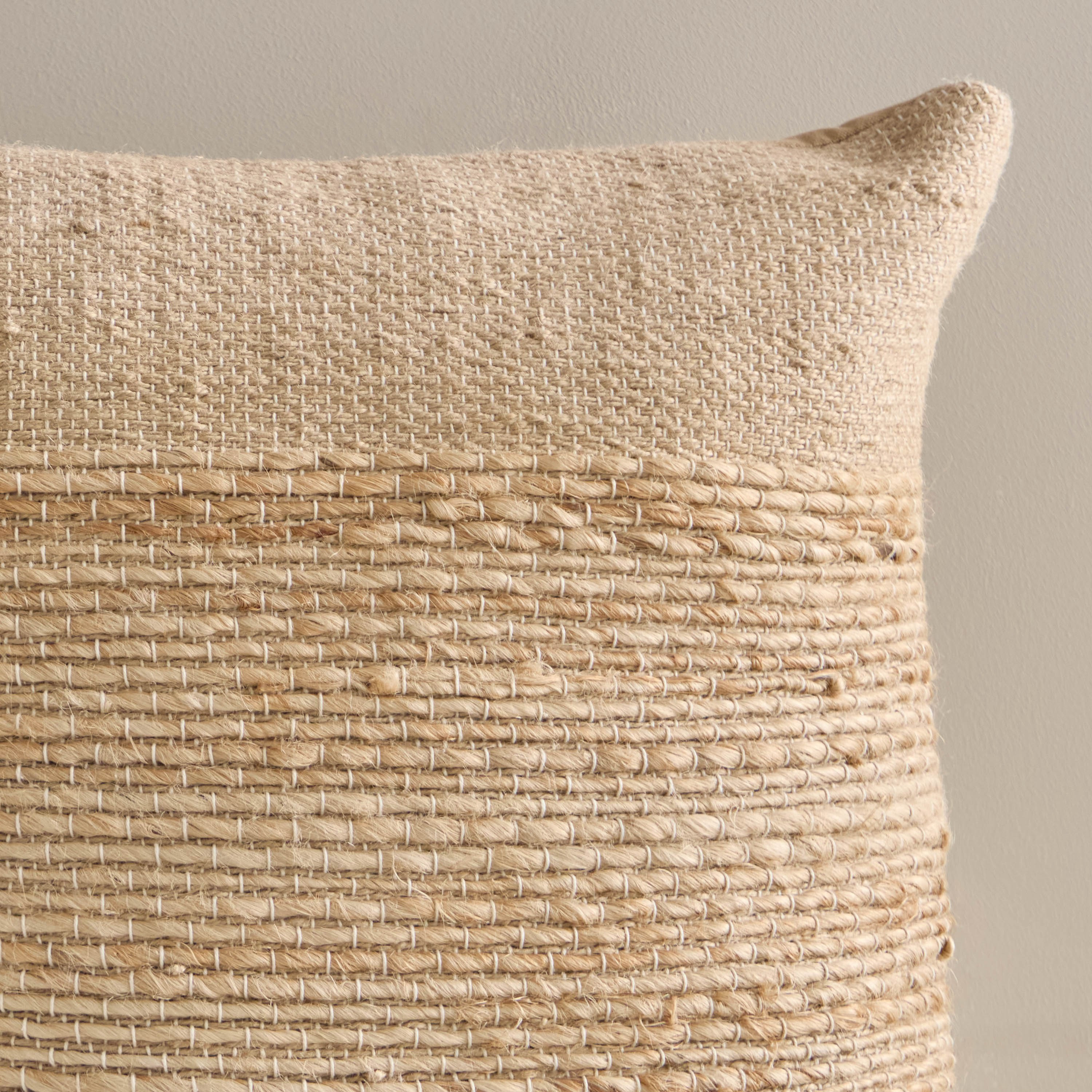 Terran Jute Band Filled Cushion - 50x50 cm-PROMO_HB_AE_B2G2_011025-image-2