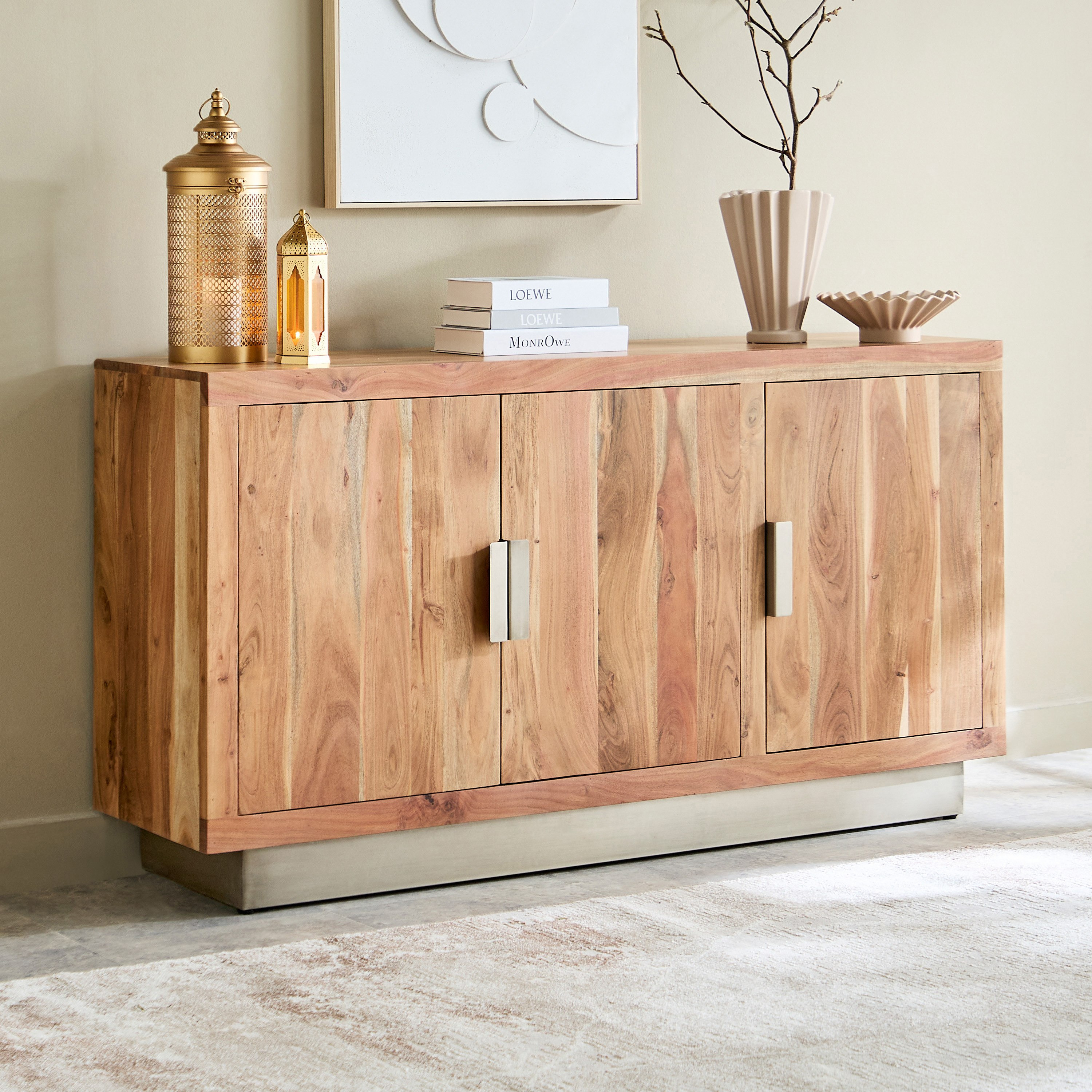 خزانة جانبية 3 أبواب - والتون من فيندرا-hbxfurniture-diningroom-buffetsandsideboards-image-1