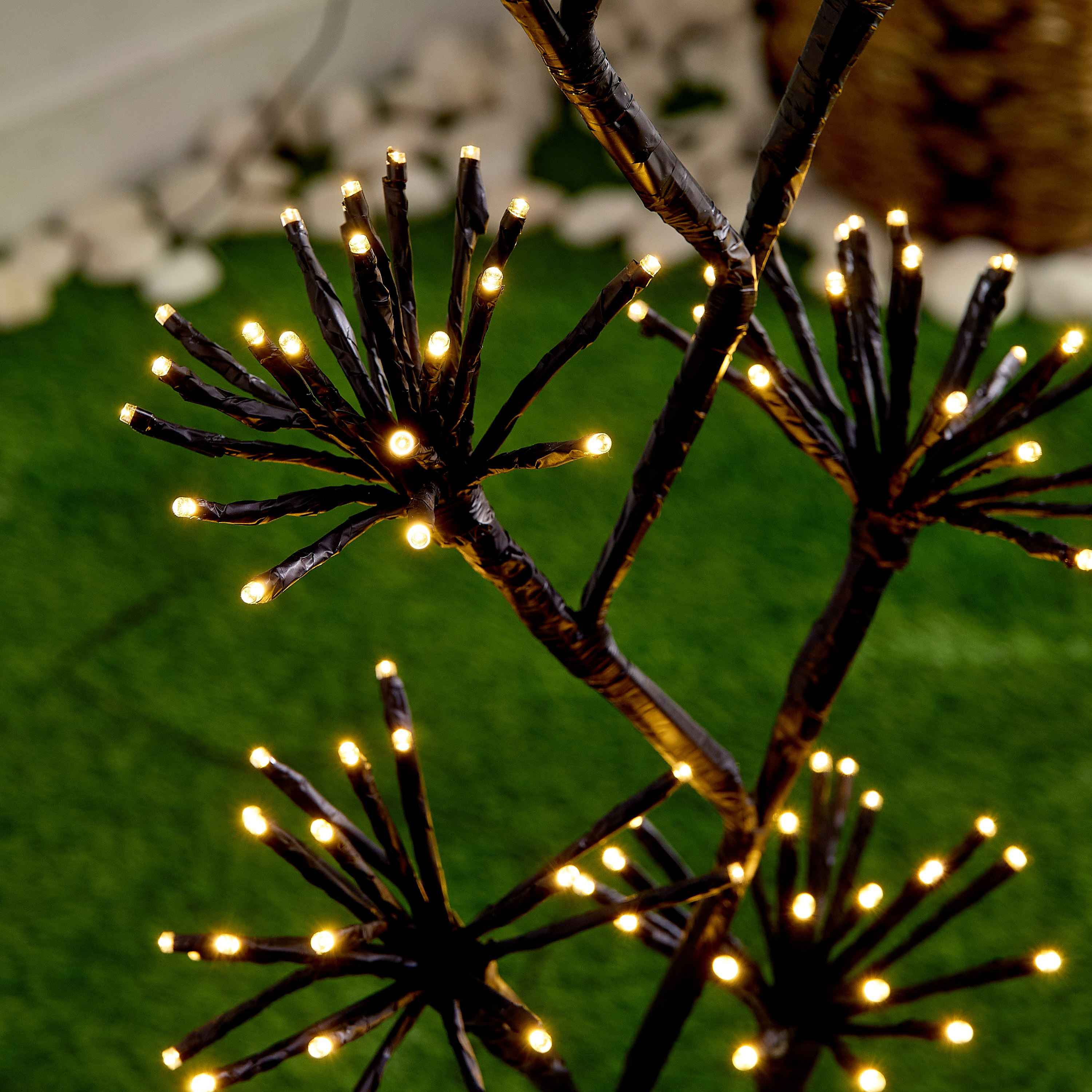 إضاءة بتصميم فرع شجرة و140 لمبة ليد ستاربيرست من دوكس - 80 سم-hbxdiningroom-lighting-decorativesandstringlights-image-3
