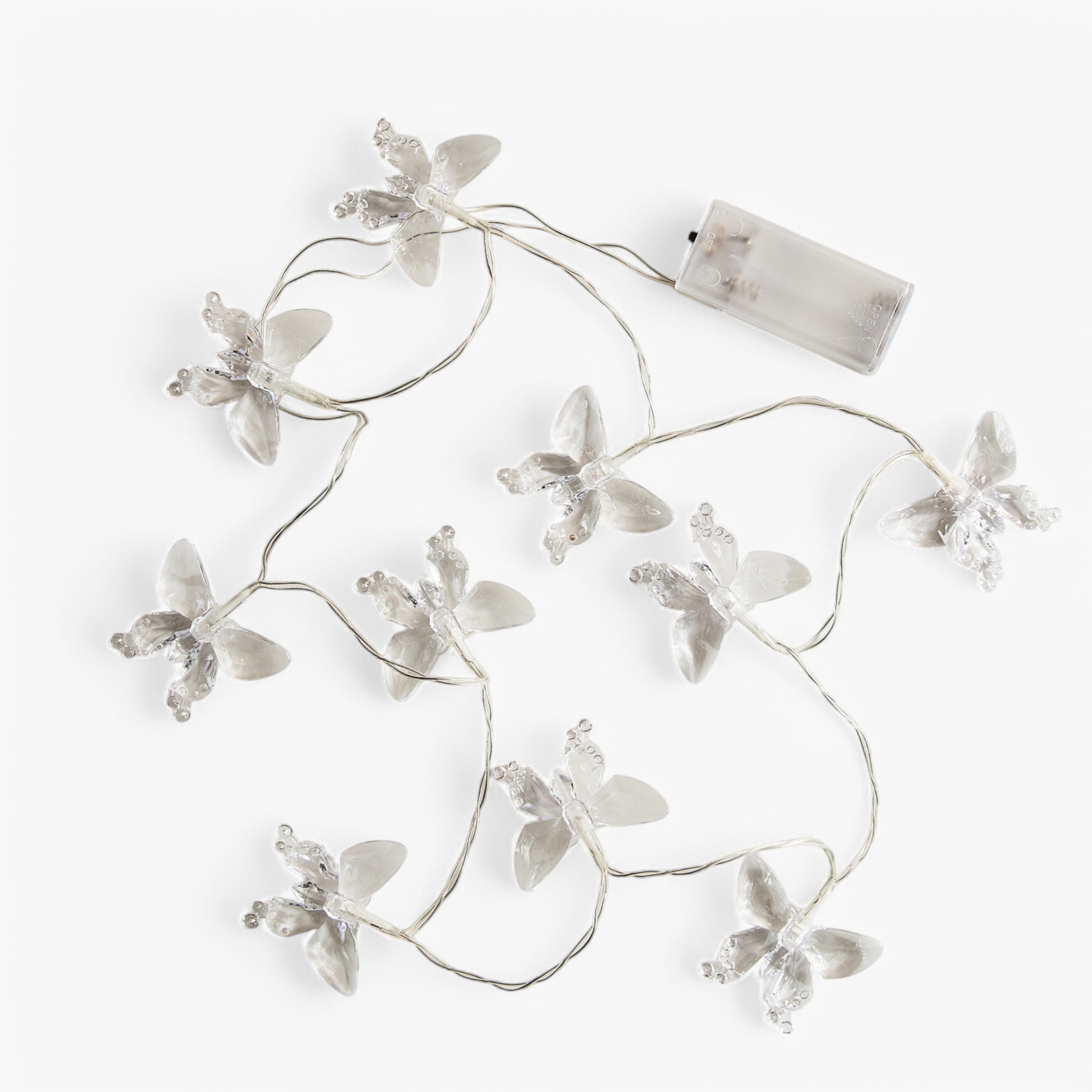 سلسلة إضاءة فراشة أكريليك الشفاف بـ10 لمبات إل إي دي دافئة من دوكس-hbxdiningroom-lighting-decorativesandstringlights-image-6