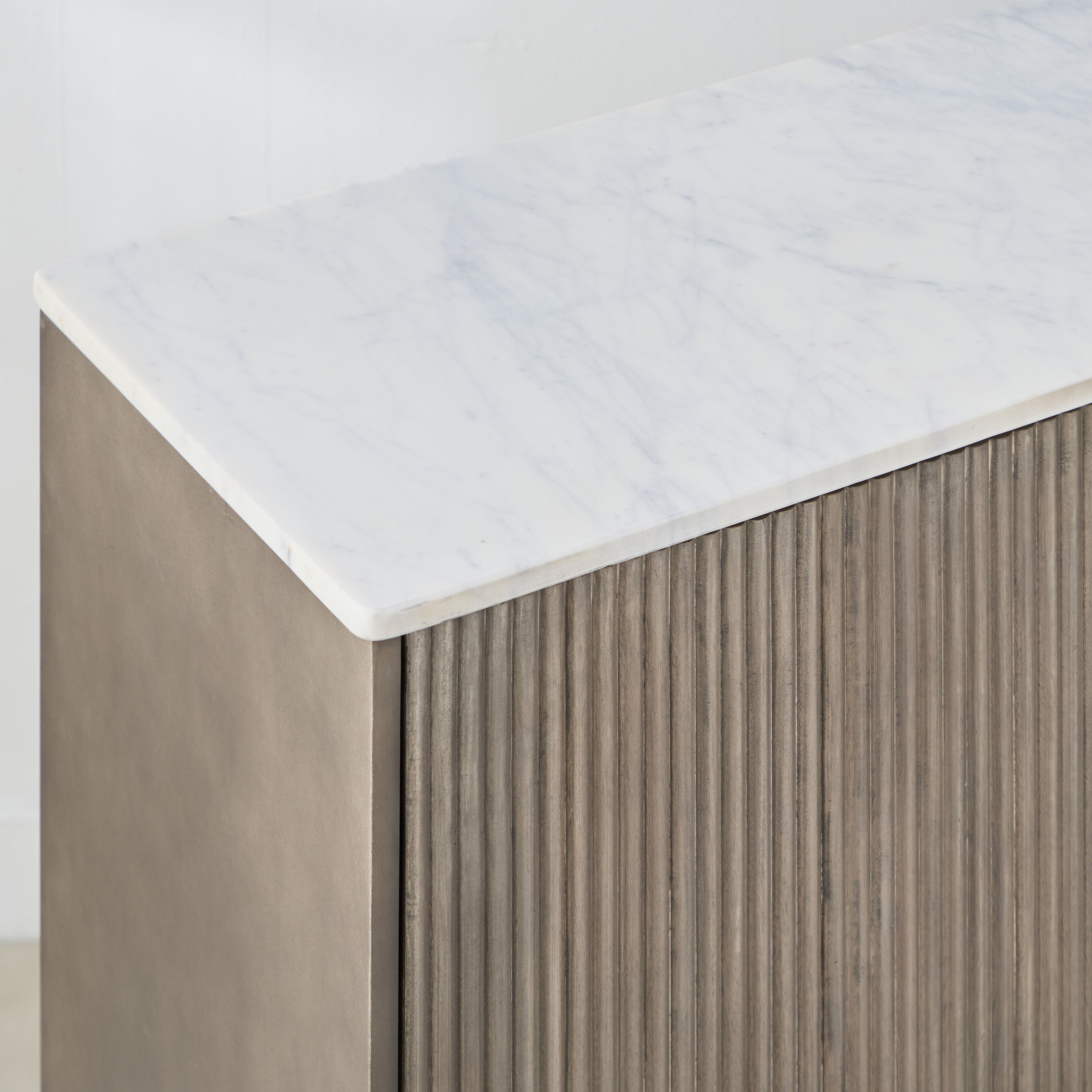 Cavon Portola 1.6 Metre 3-Door Solid Wood Sideboard with Genuine Marble Top-hbxfurniture-diningroom-buffetsandsideboards-image-8