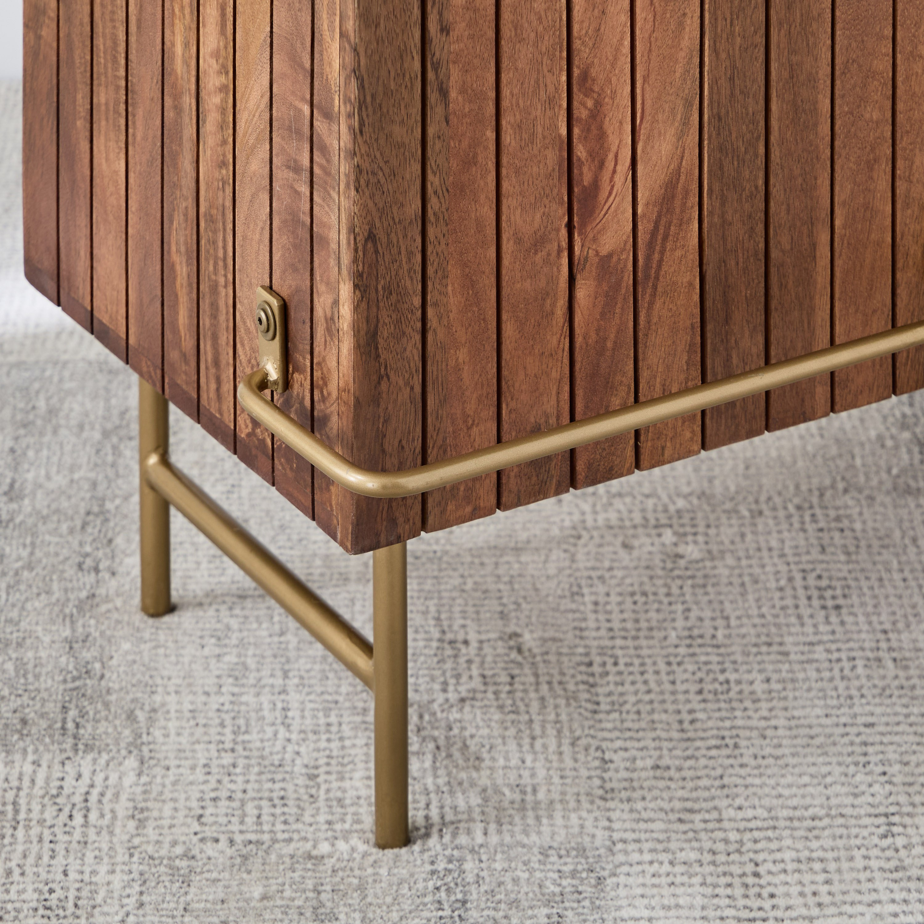 Cavon Glenn Solid Wood Bar Unit with Genuine Marble Top-hbxfurniture-diningroom-barcountersandbarstools-image-7